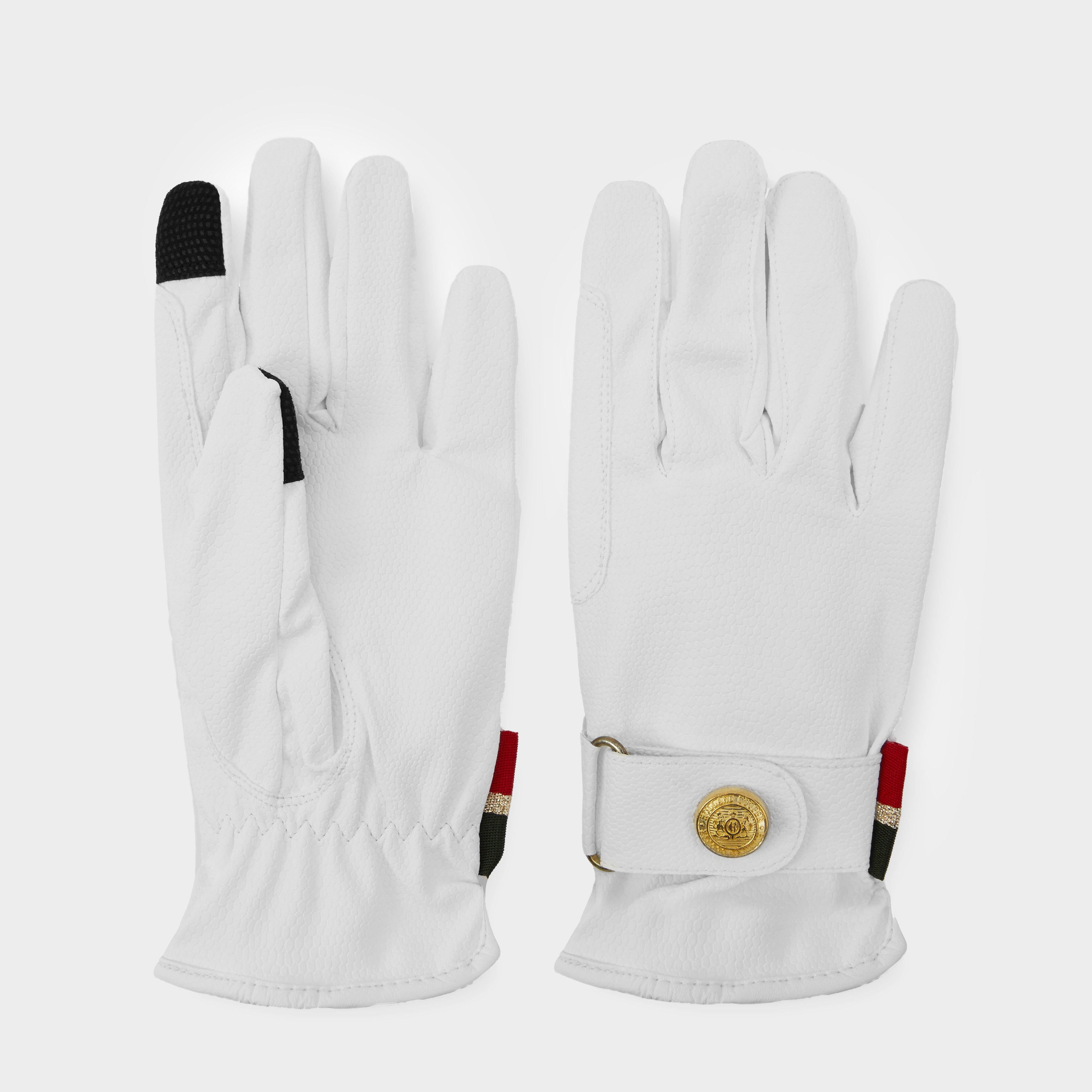 Riding Gloves White
