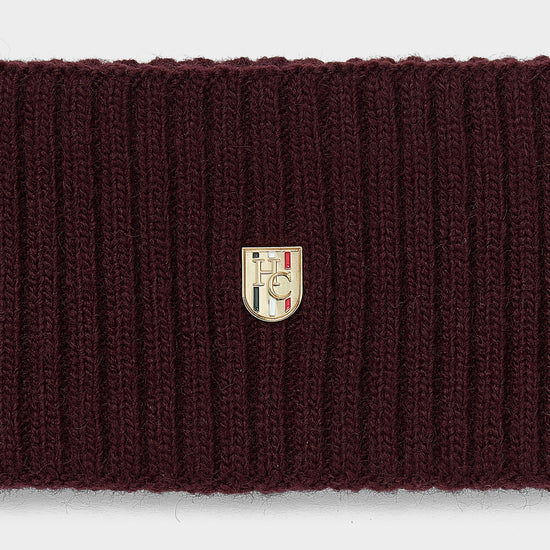 Womens Burghley Headband Aubergine