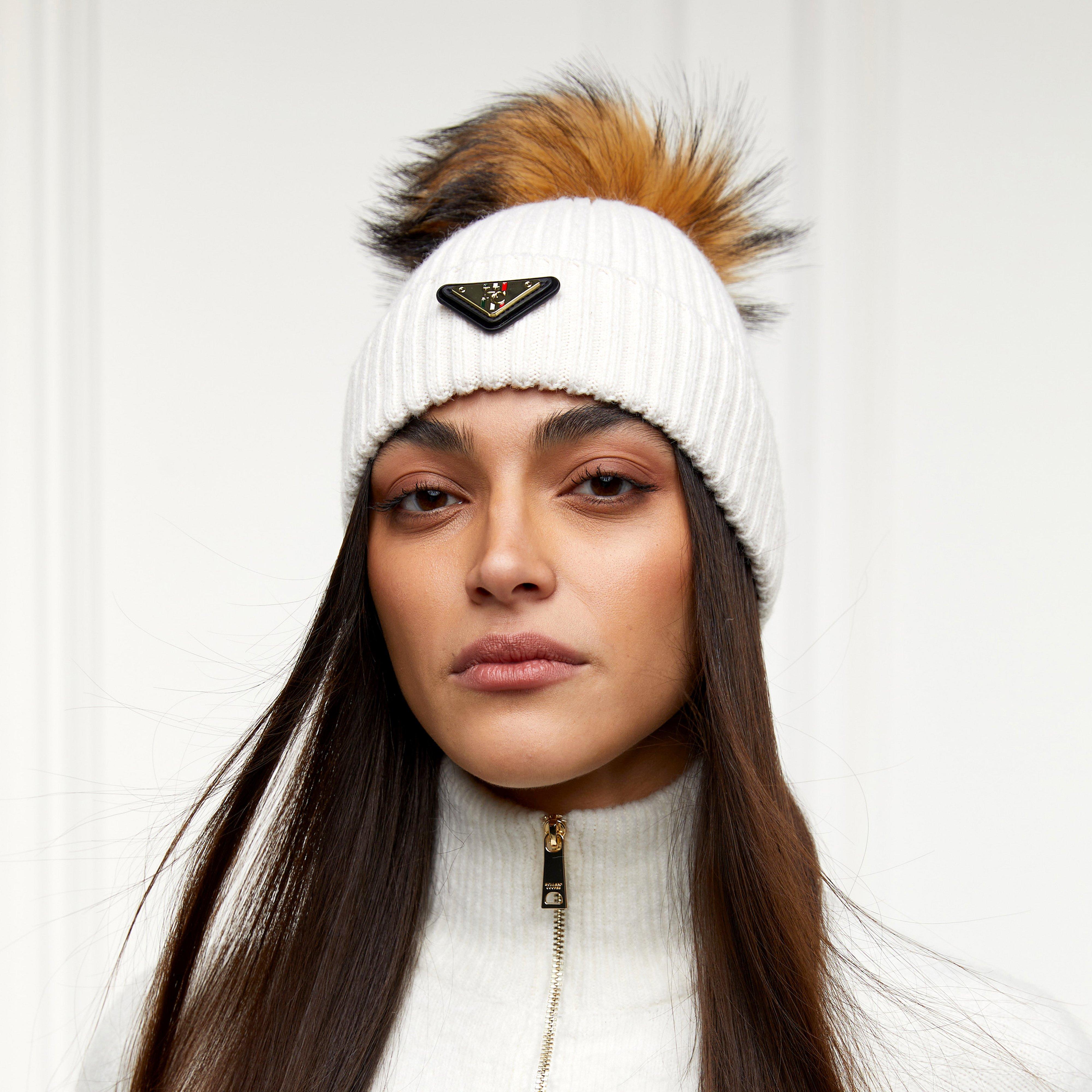 Womens Burghley Bobble Hat Cream