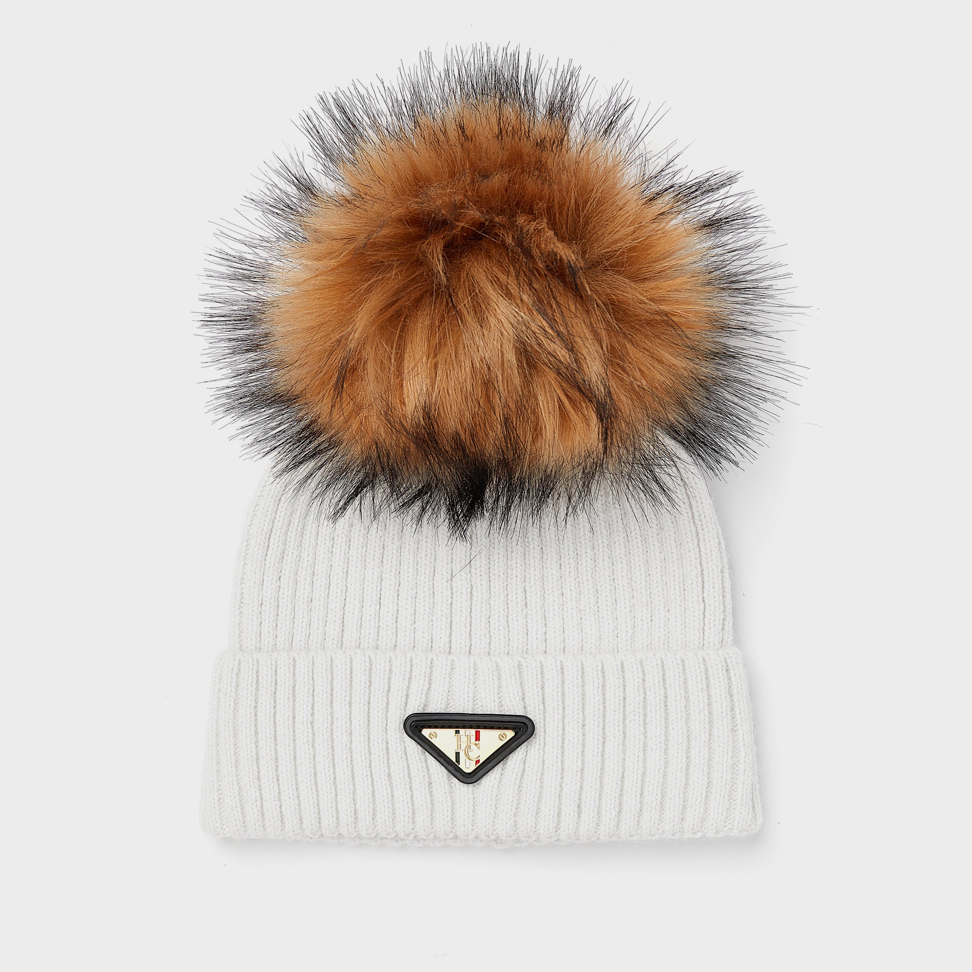 Womens Burghley Bobble Hat Cream