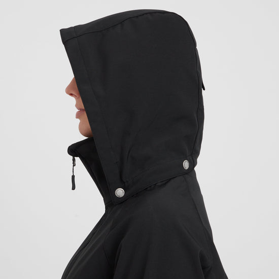 Womens Stella Softshell Parka Black