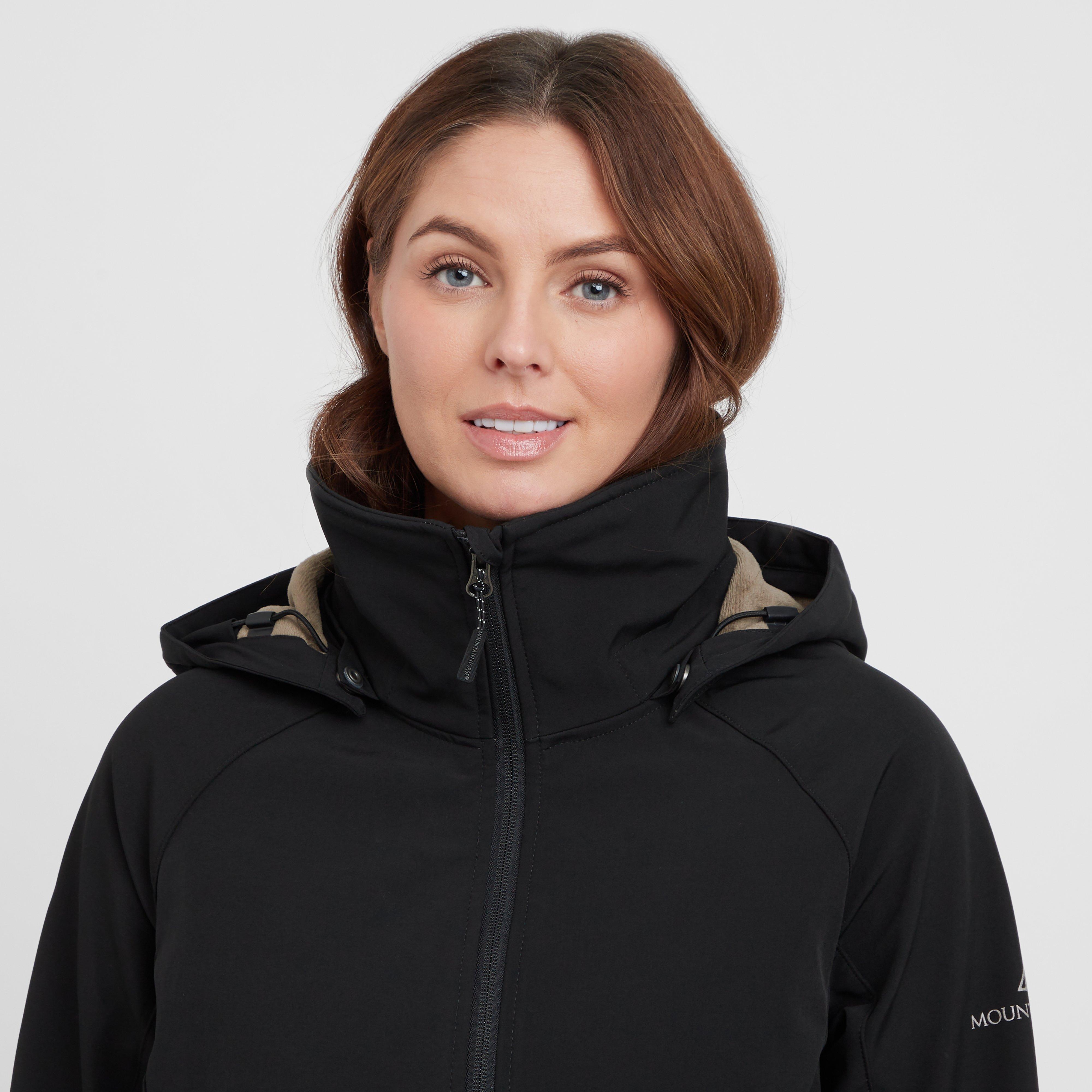 Womens Stella Softshell Parka Black
