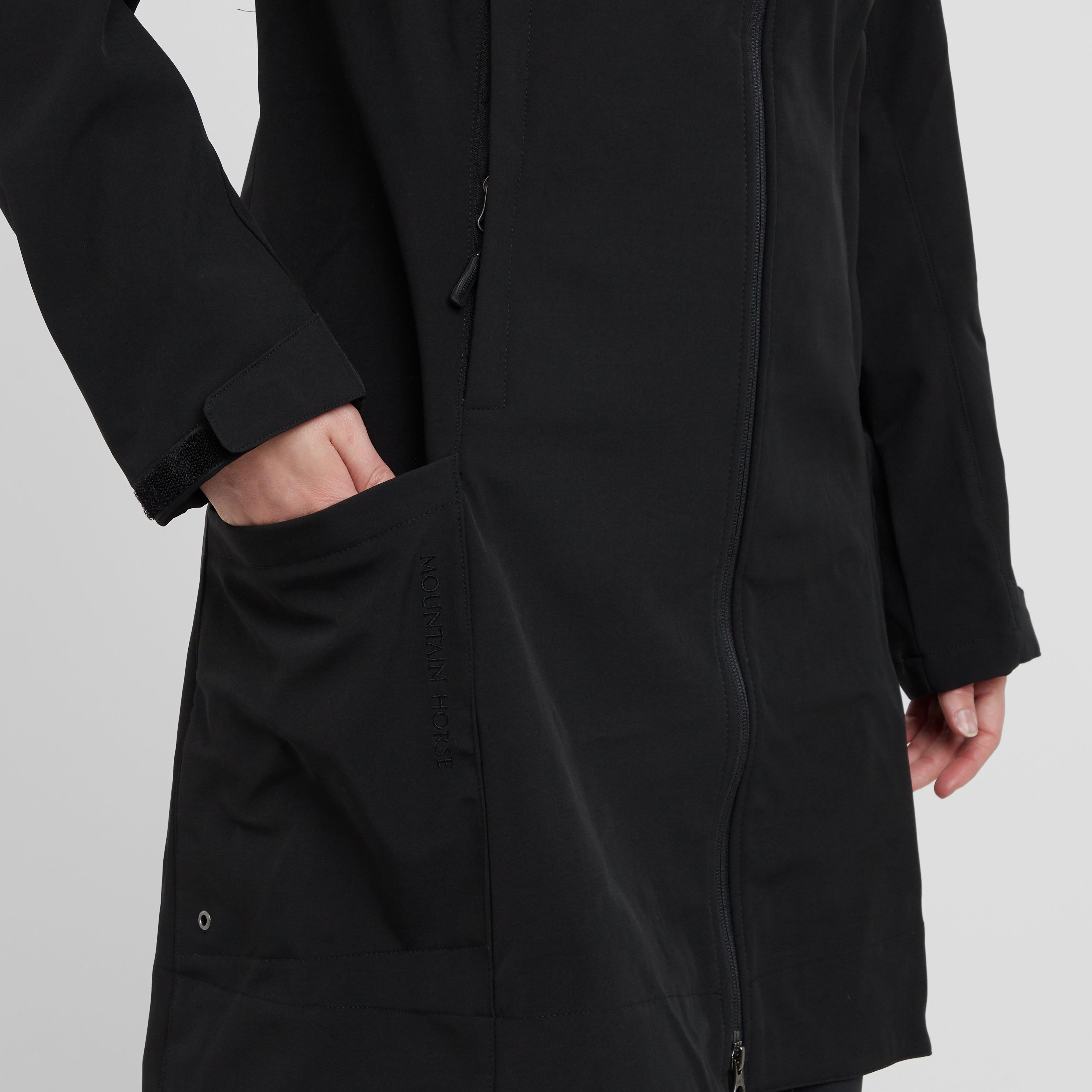 Womens Stella Softshell Parka Black