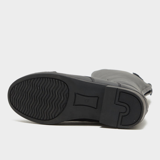 Kids Veganza Long Riding Boots Black