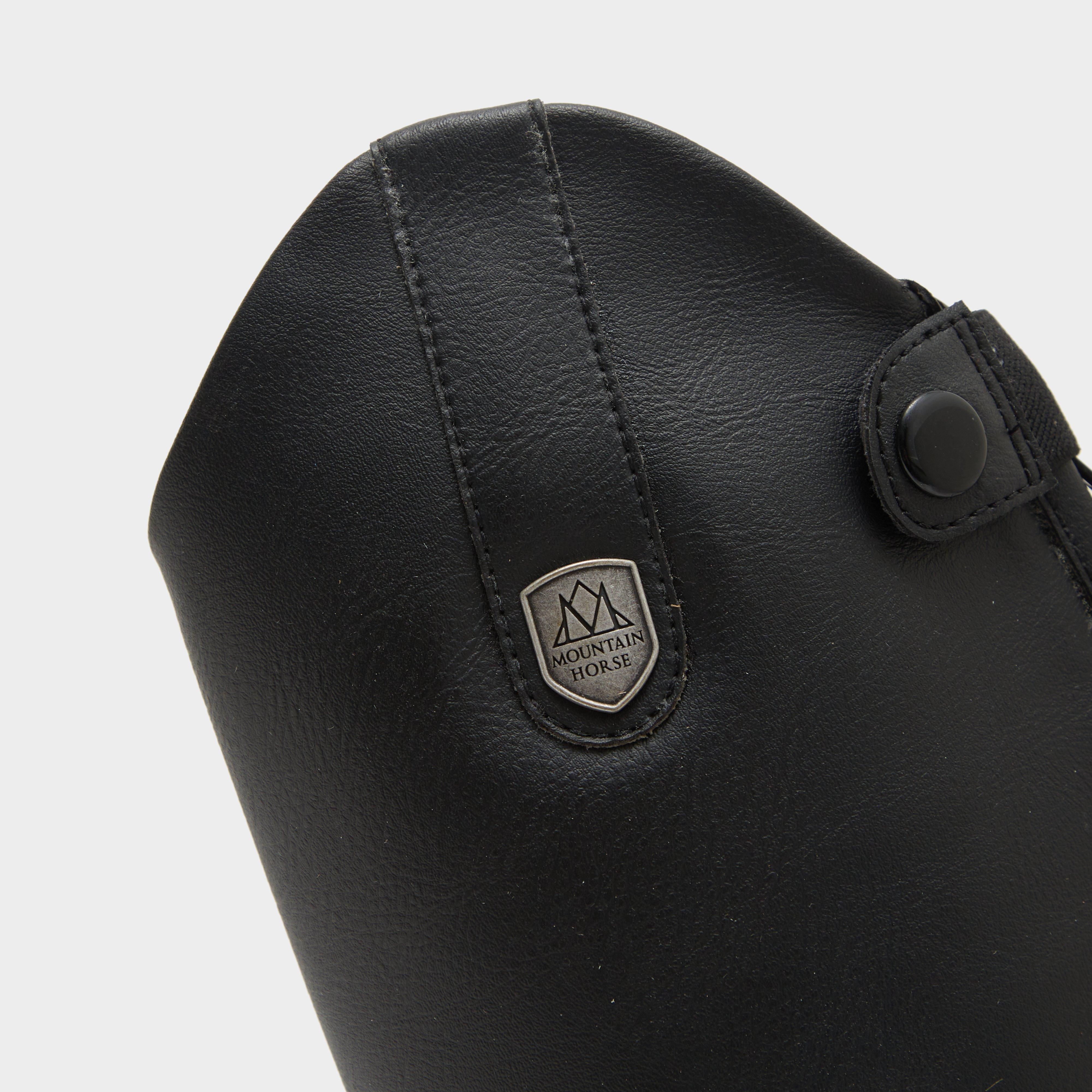 Kids Veganza Long Riding Boots Black