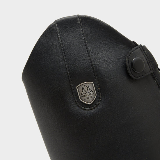 Kids Veganza Long Riding Boots Black