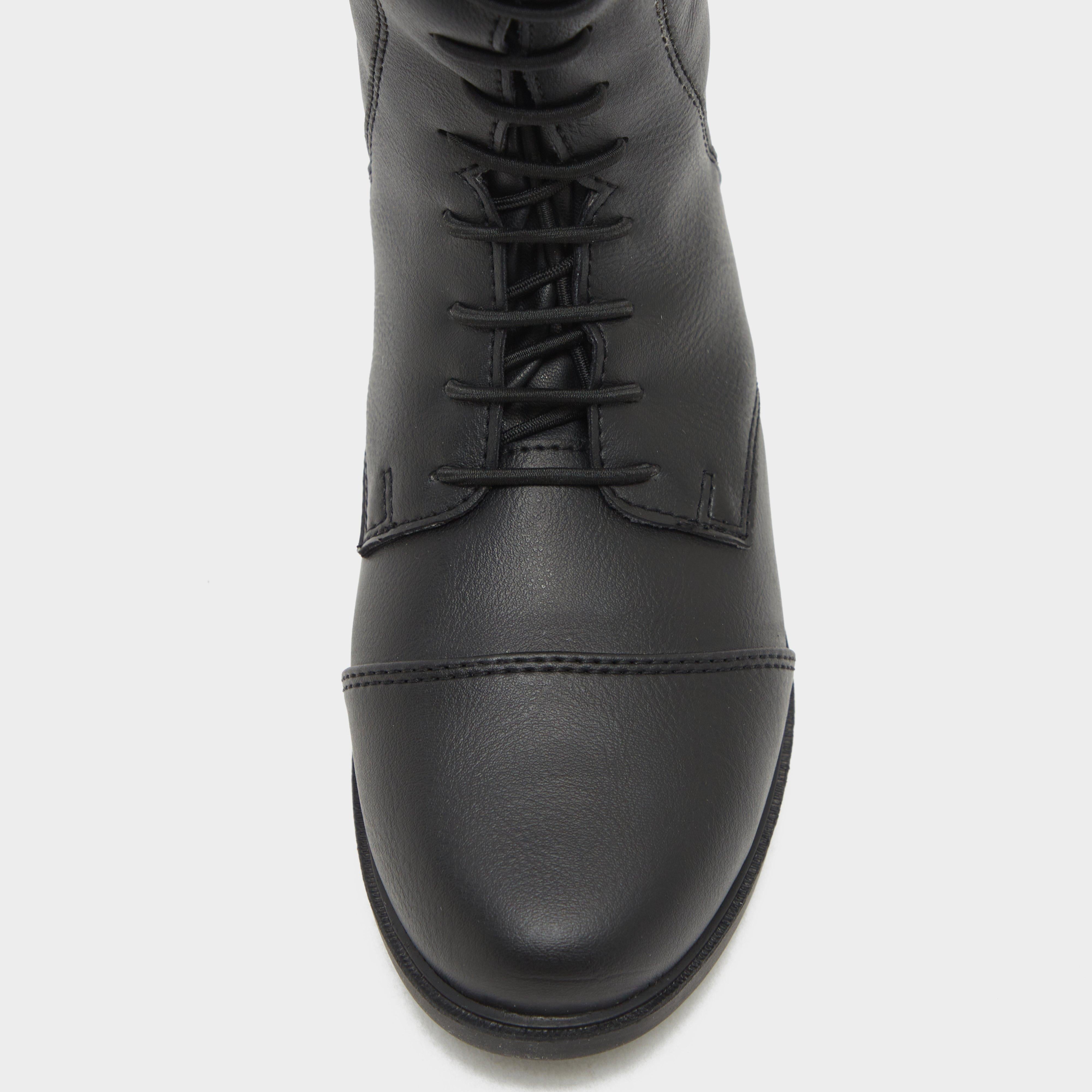 Kids Veganza Long Riding Boots Black