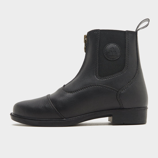 Young Rider Veganza Paddock Boots Black