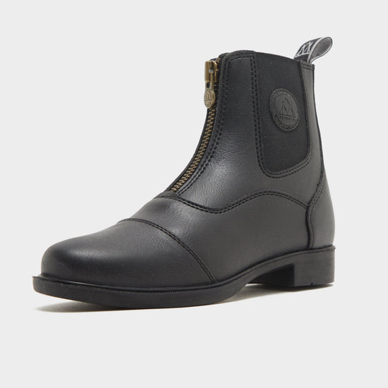 Young Rider Veganza Paddock Boots Black