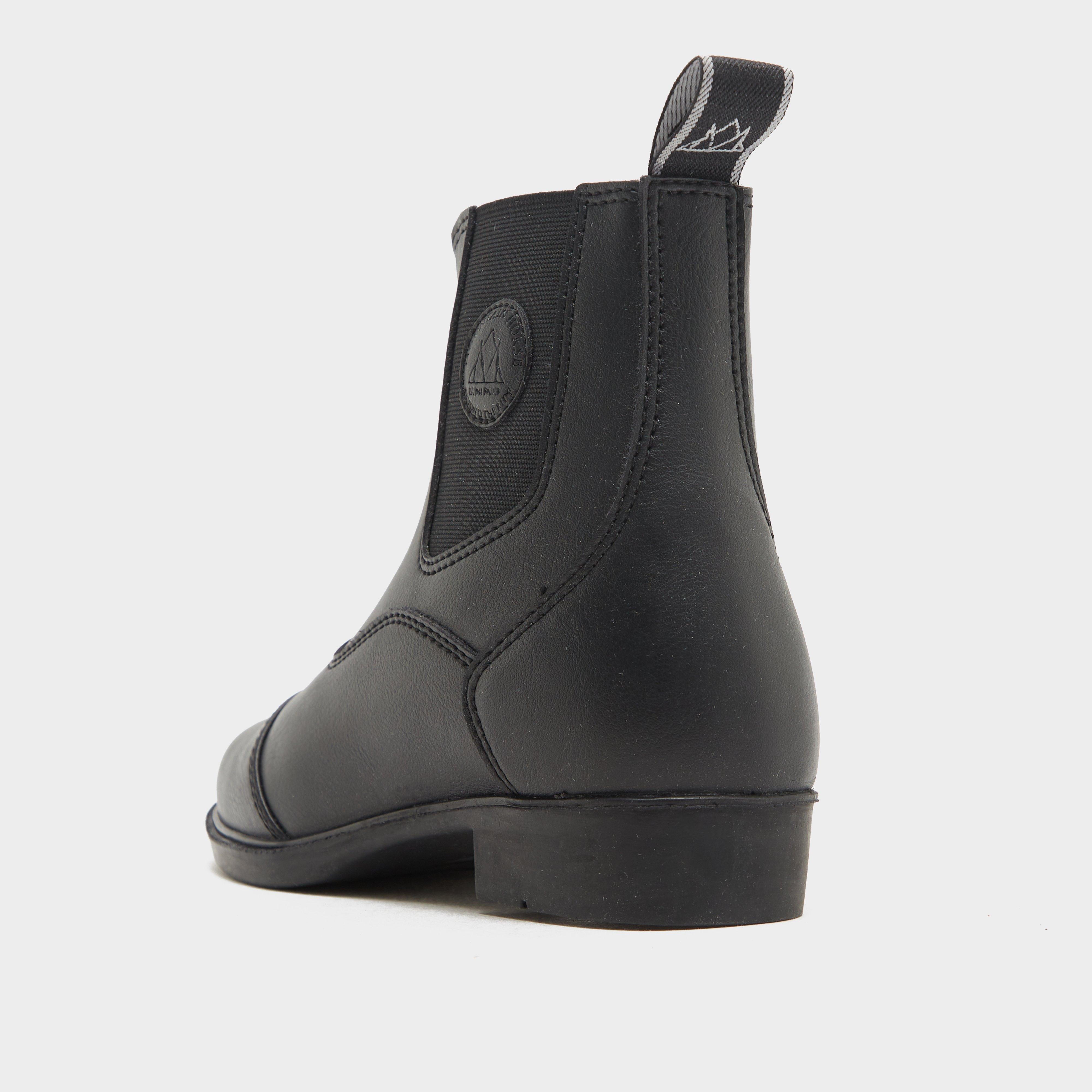 Young Rider Veganza Paddock Boots Black