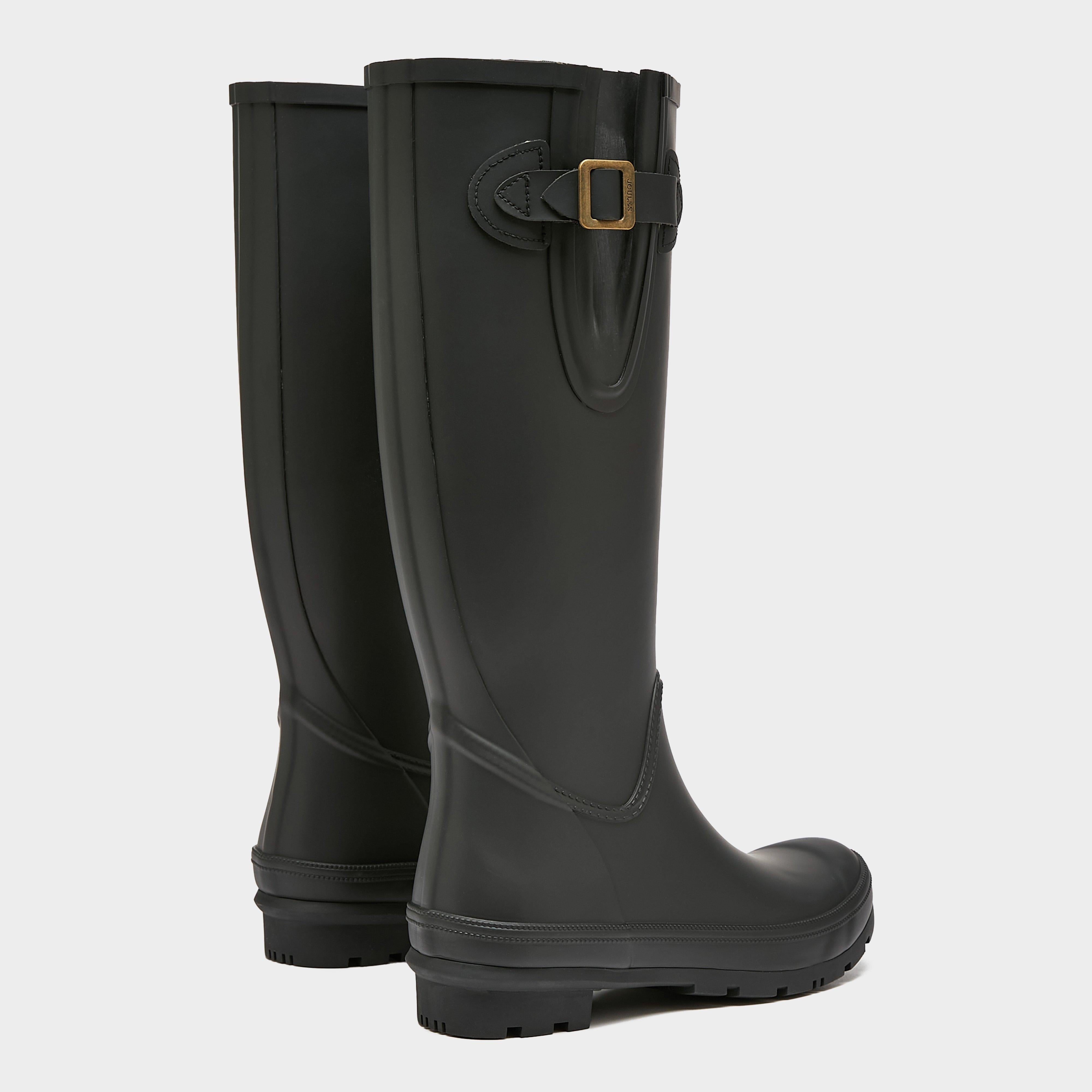 Womens Houghton Adjustable Tall Wellies Black