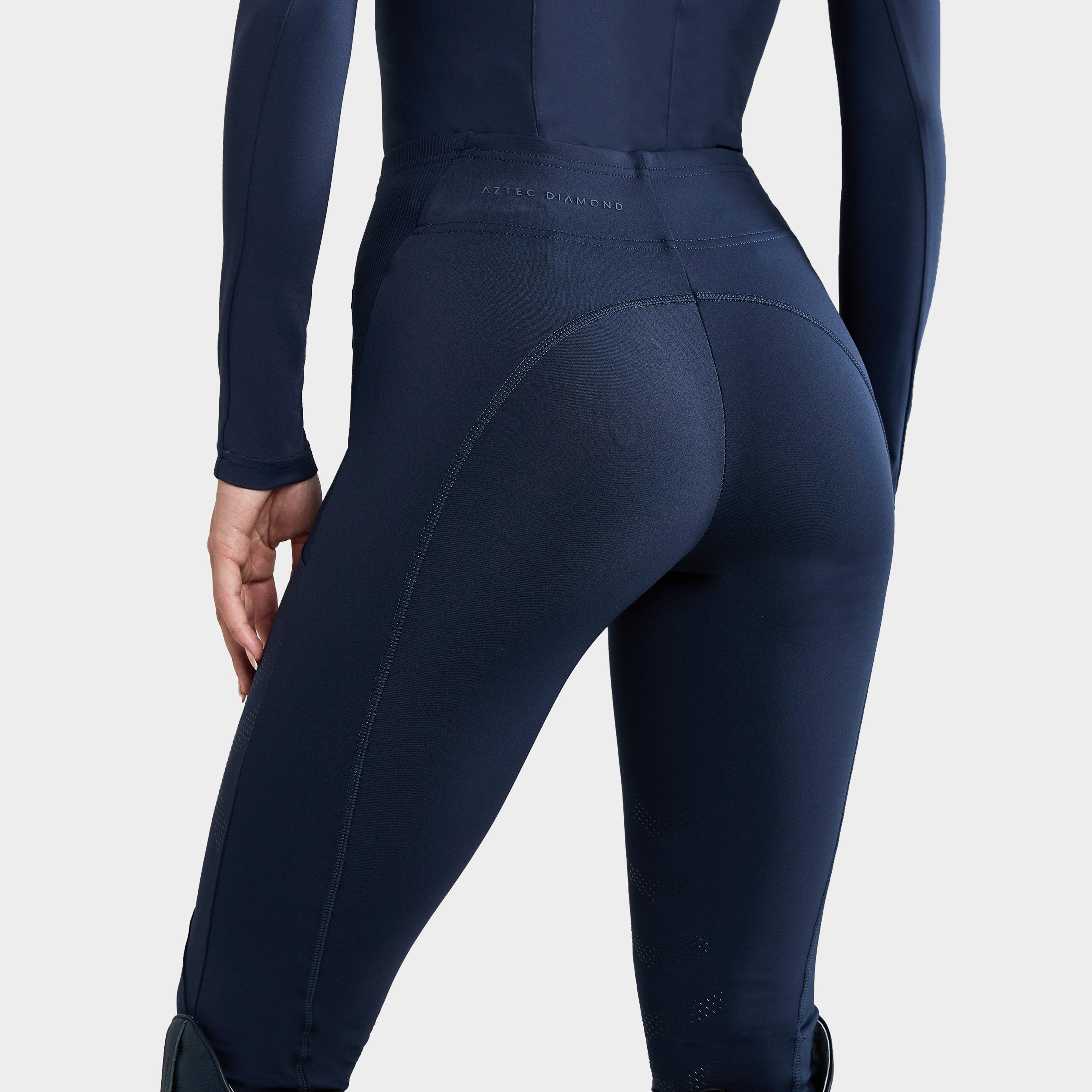 Womens Core Knee Grip Leggings Navy