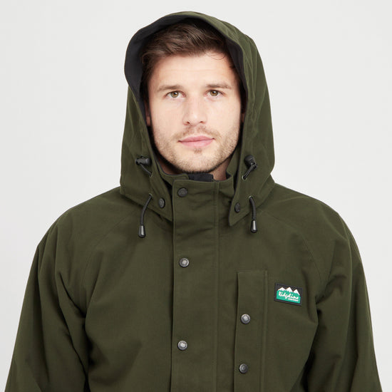 Mens Monsoon Classic Smock Deep Forest