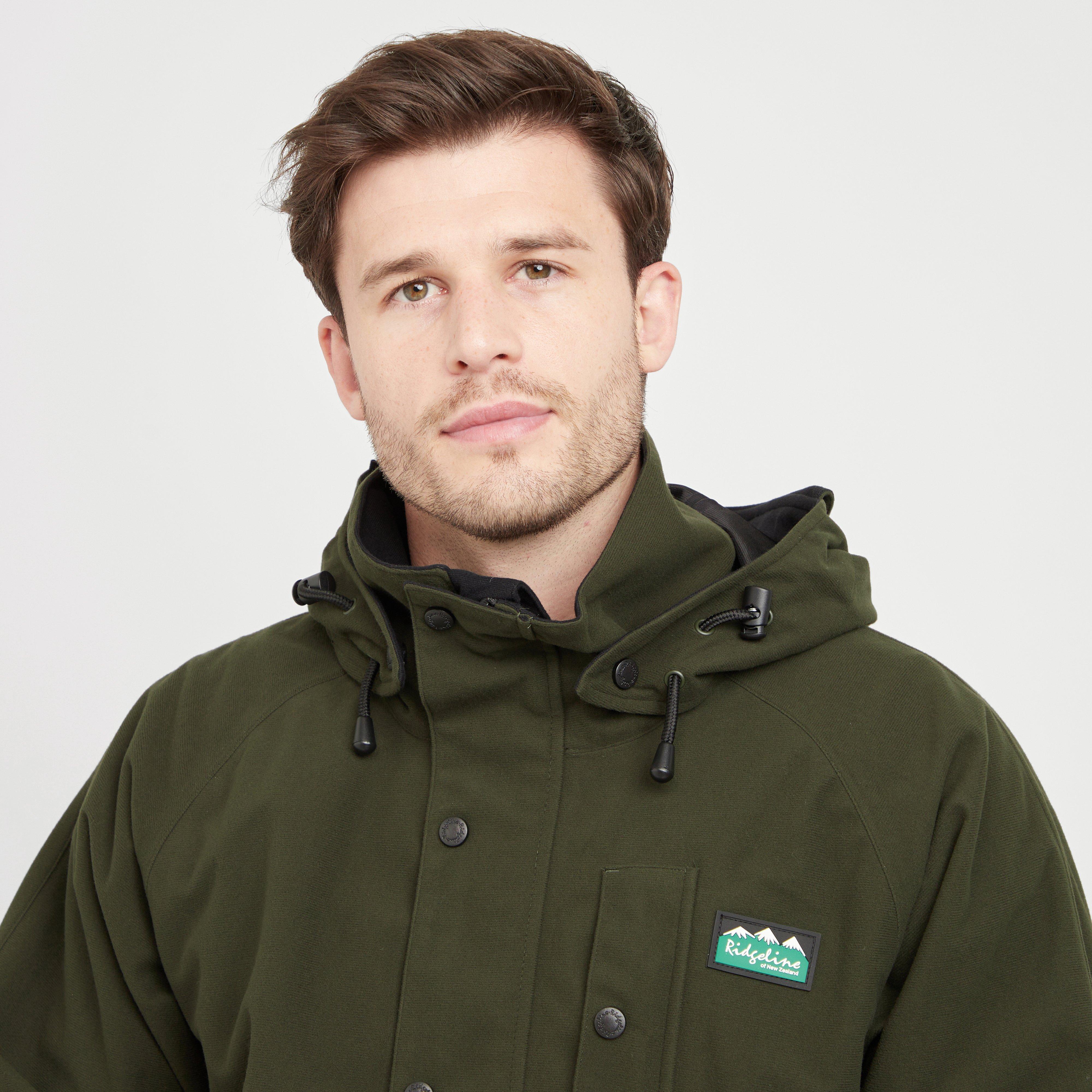 Mens Monsoon Classic Smock Deep Forest