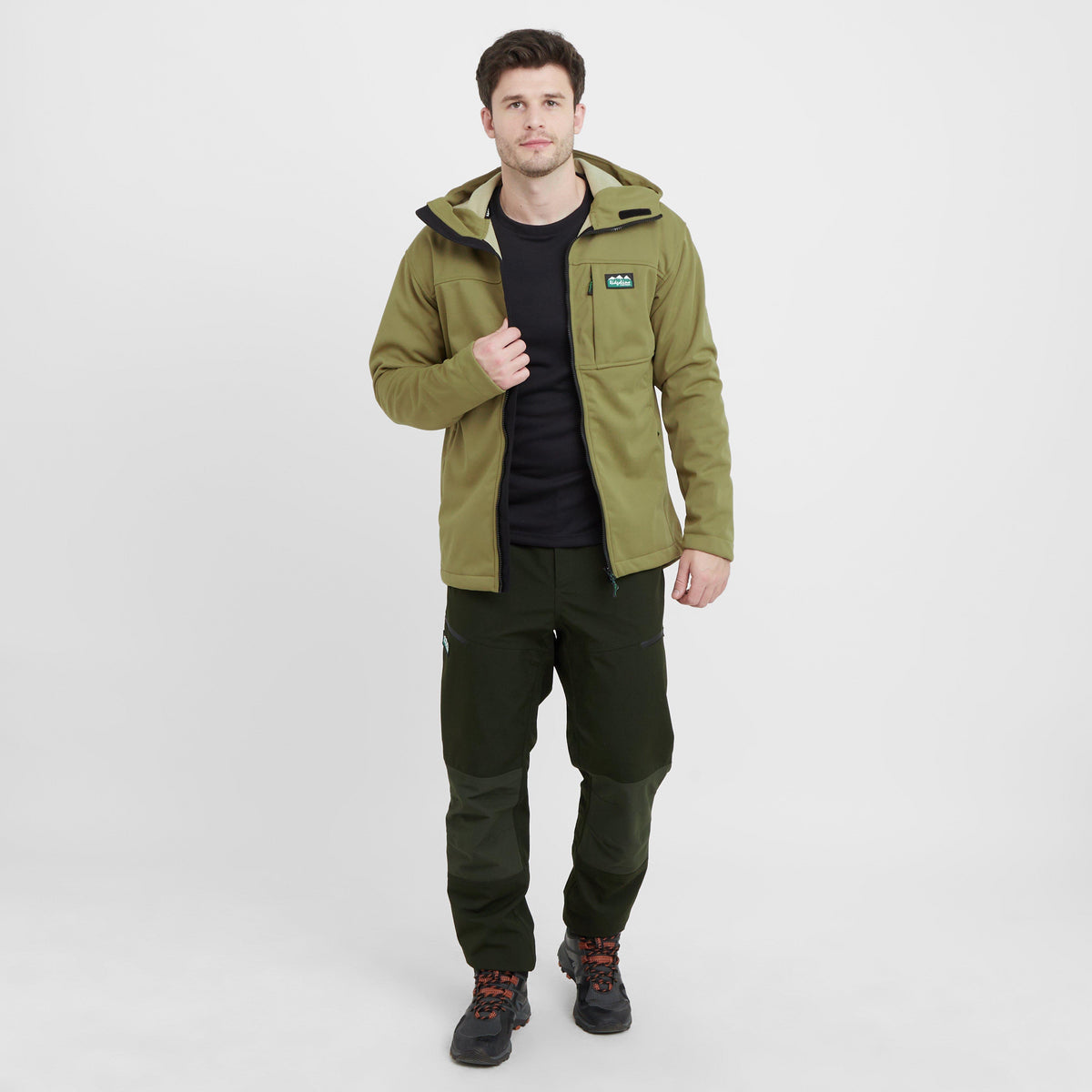 Mens Gradient Jacket Faded Teak