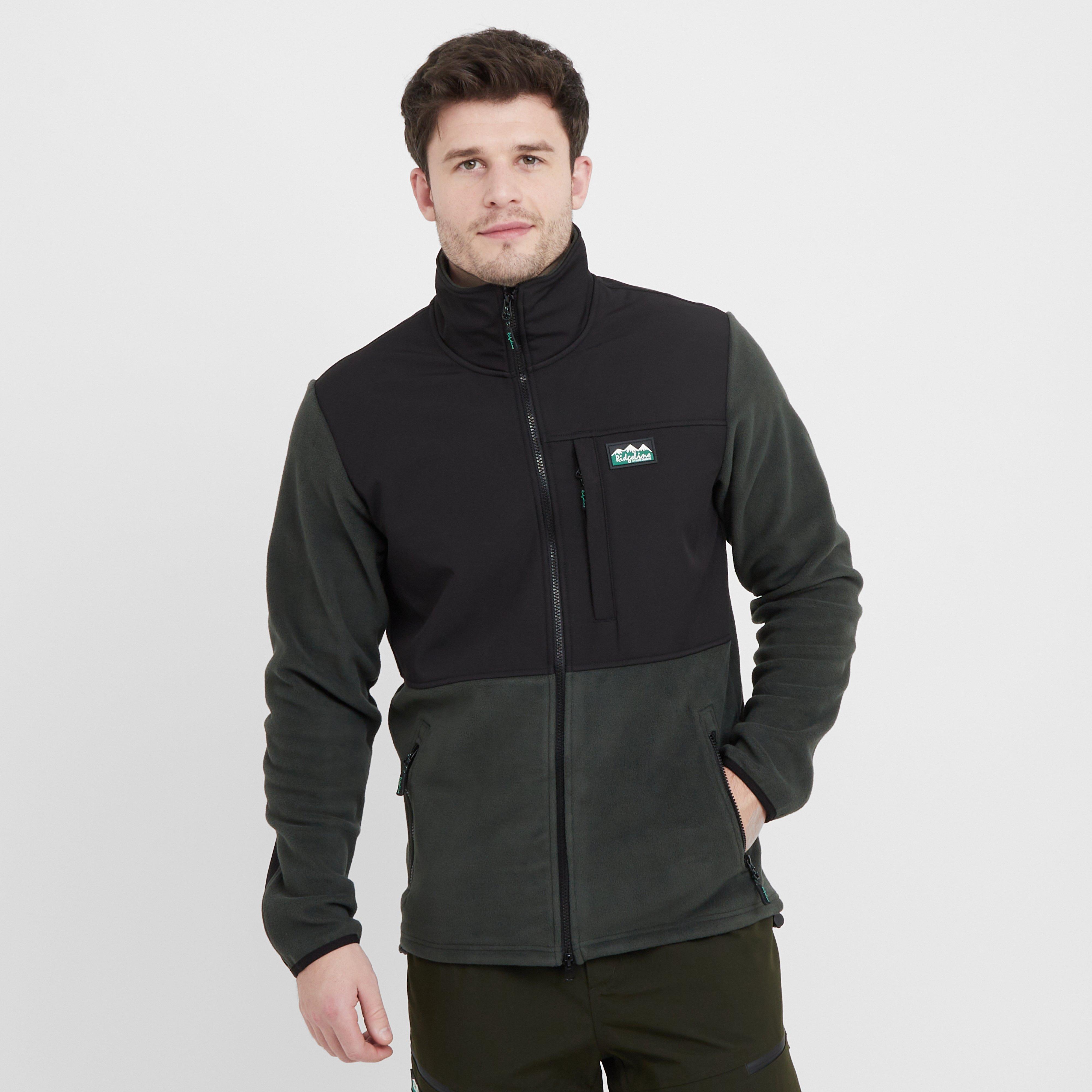 Mens Hybrid Jacket Black/Olive