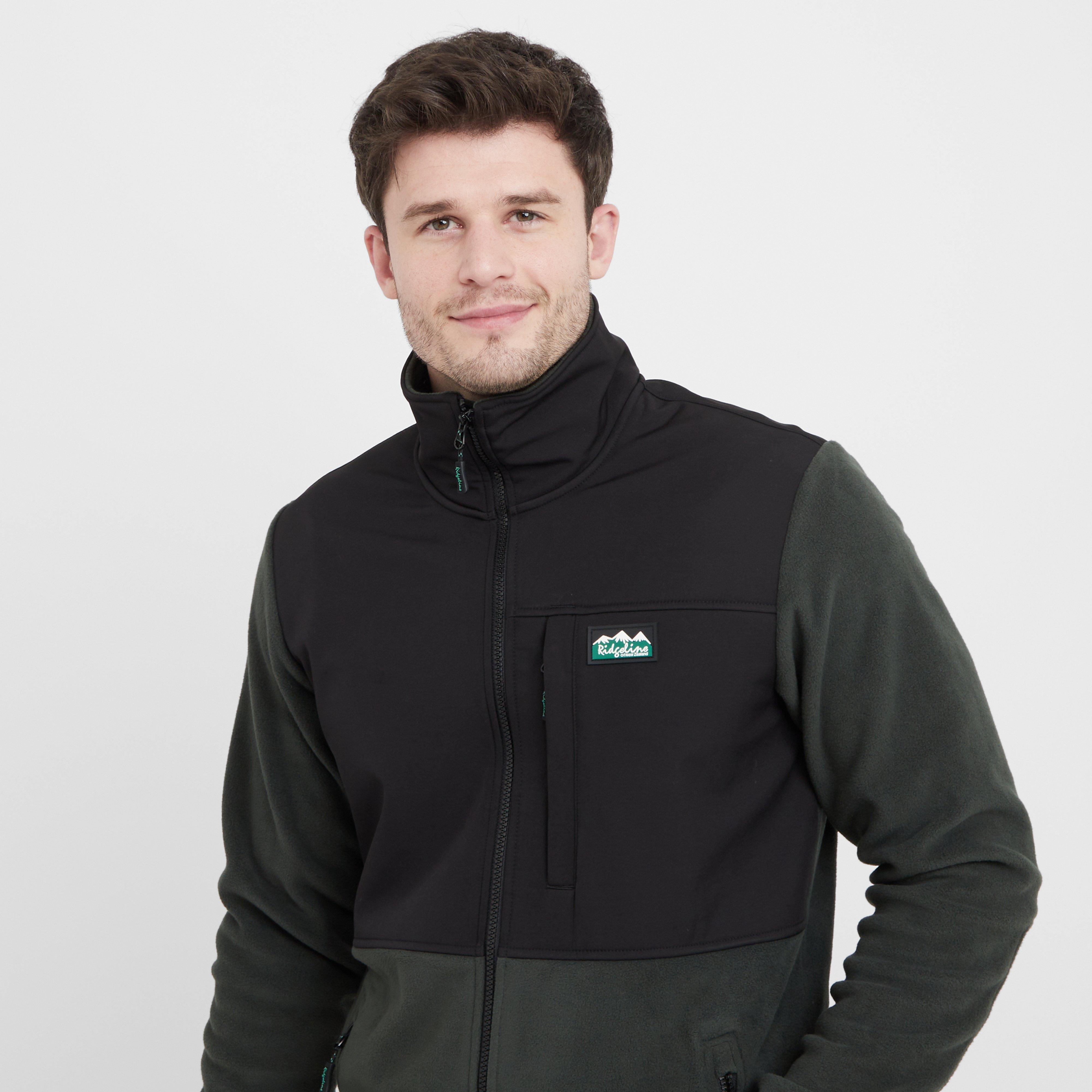 Mens Hybrid Jacket Black/Olive