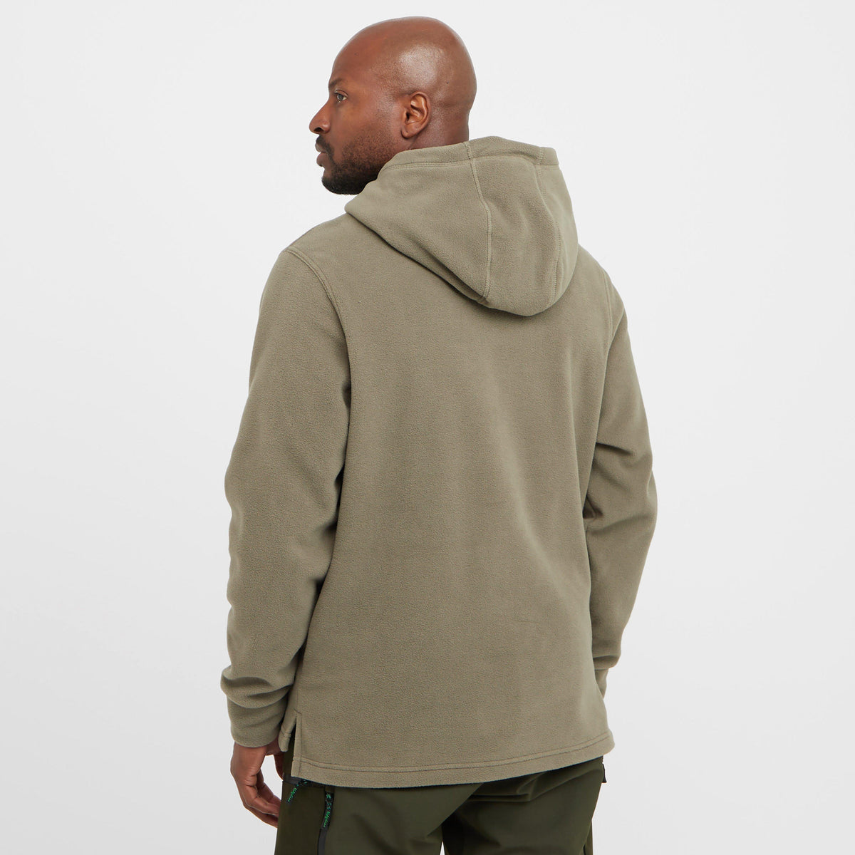 Mens Ballistic Fleece Hoodie Smokey Olive