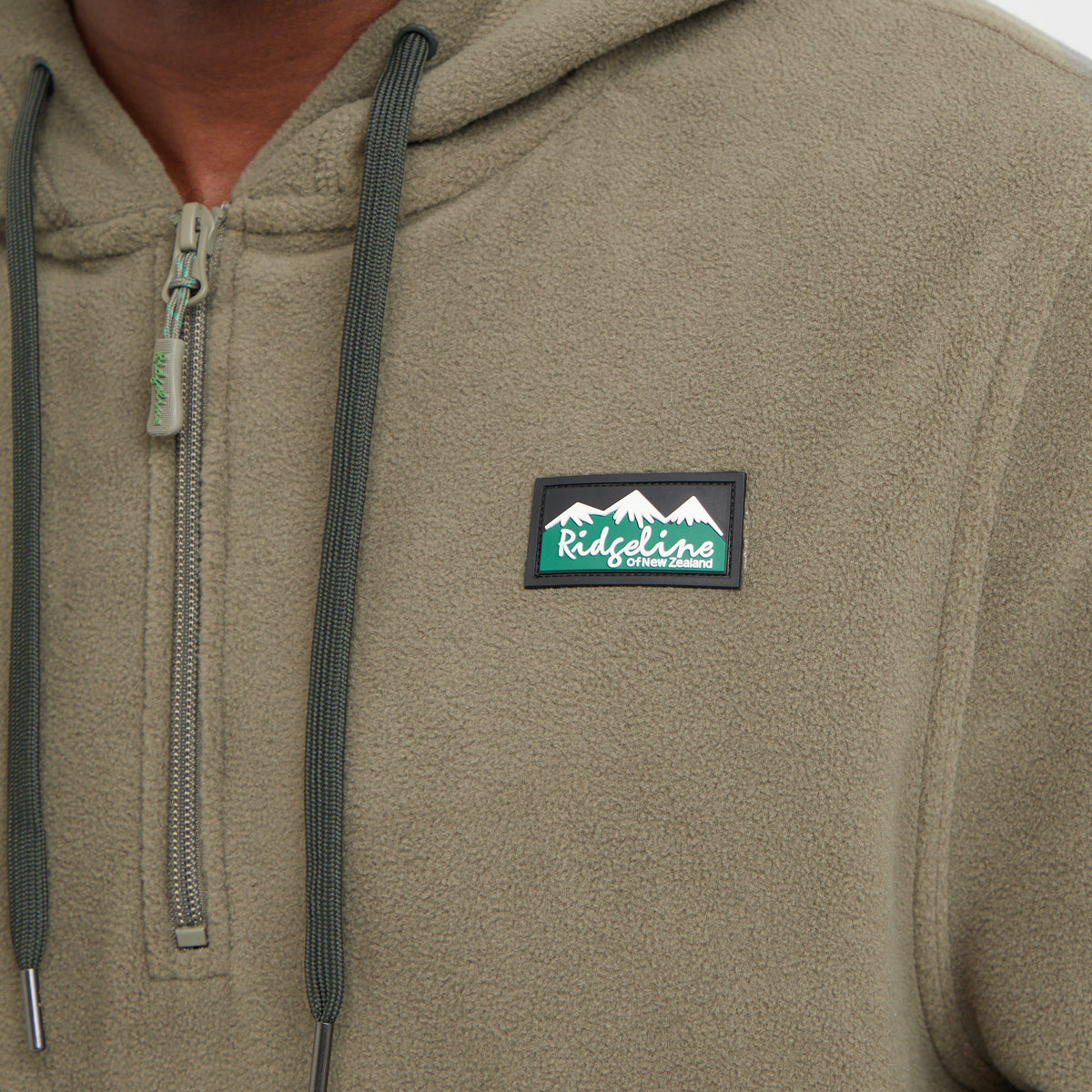 Mens Ballistic Fleece Hoodie Smokey Olive