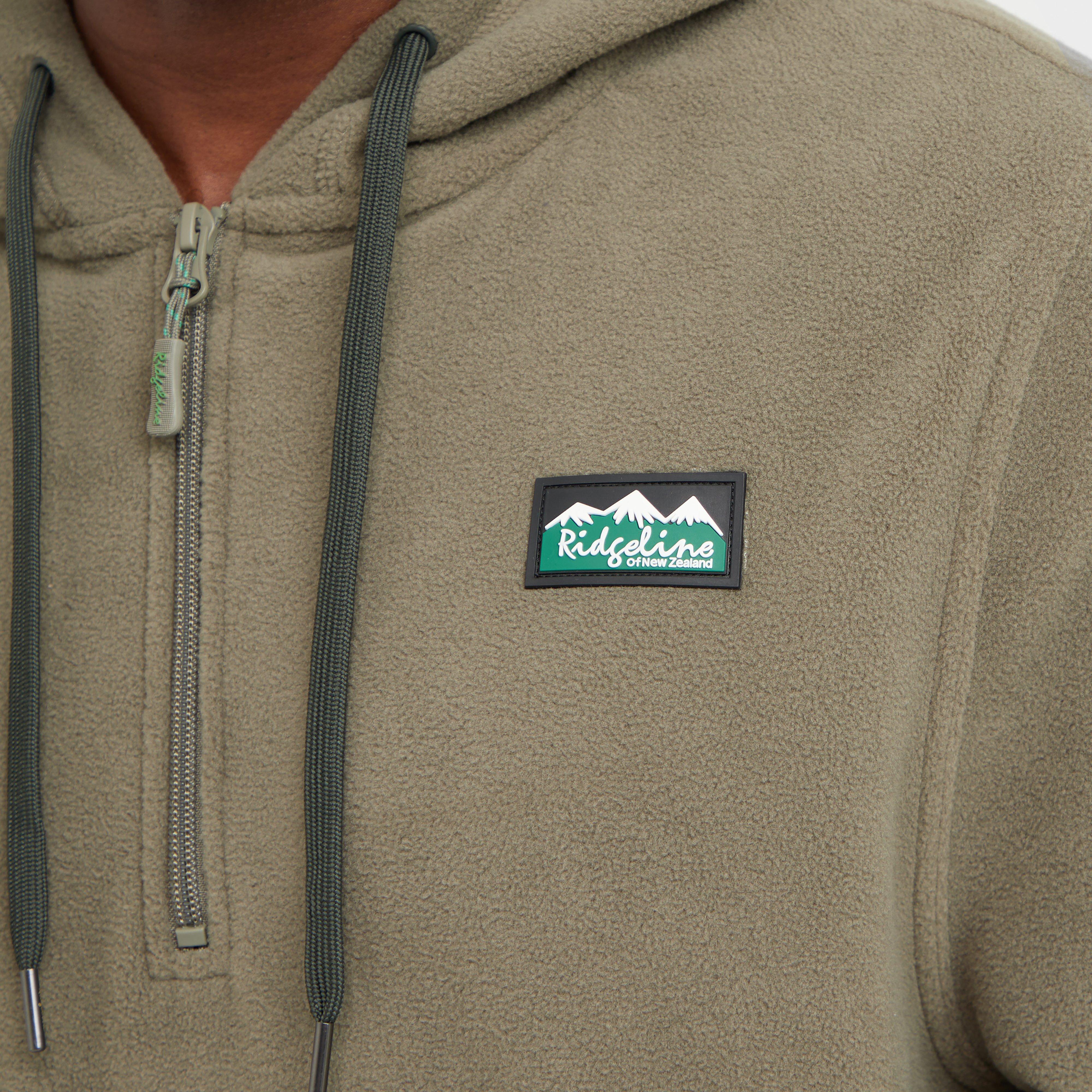 Mens Ballistic Fleece Hoodie Smokey Olive