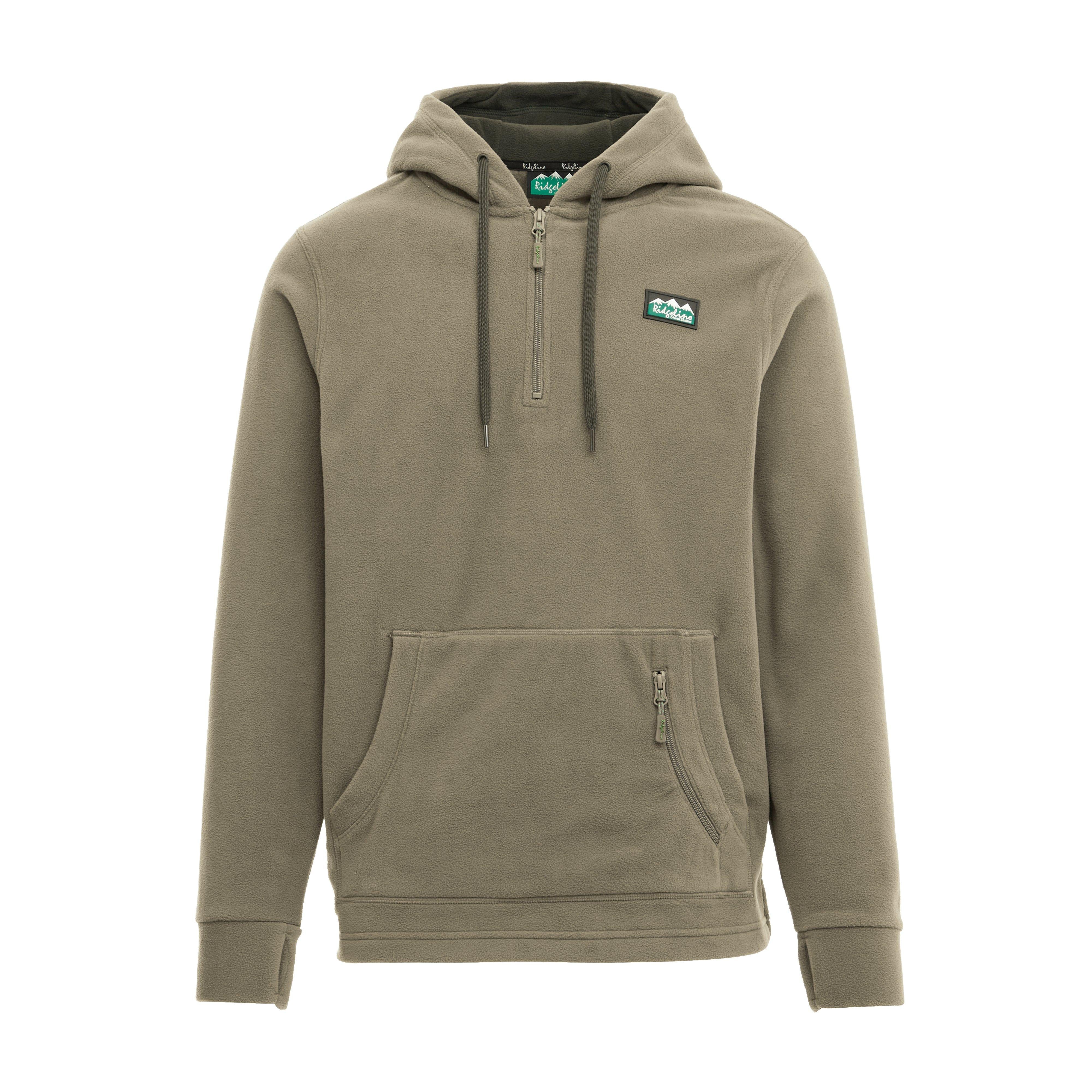 Mens Ballistic Fleece Hoodie Smokey Olive