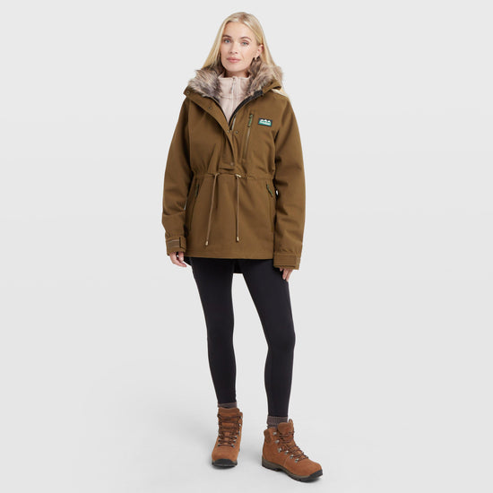 Womens Monsoon Arctic Smock Teak