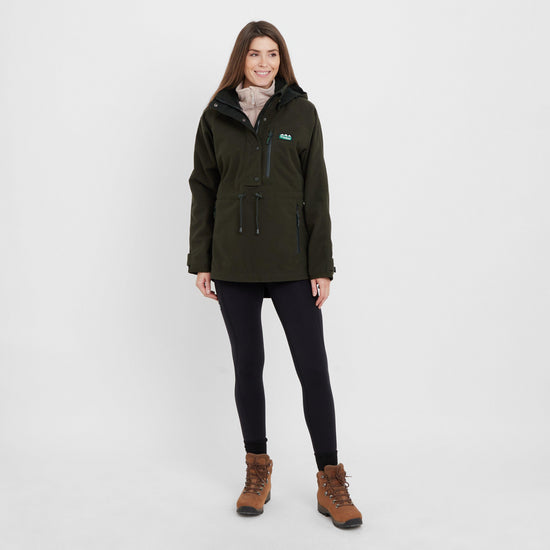 Womens Monsoon II Classic Smock Deep Forest