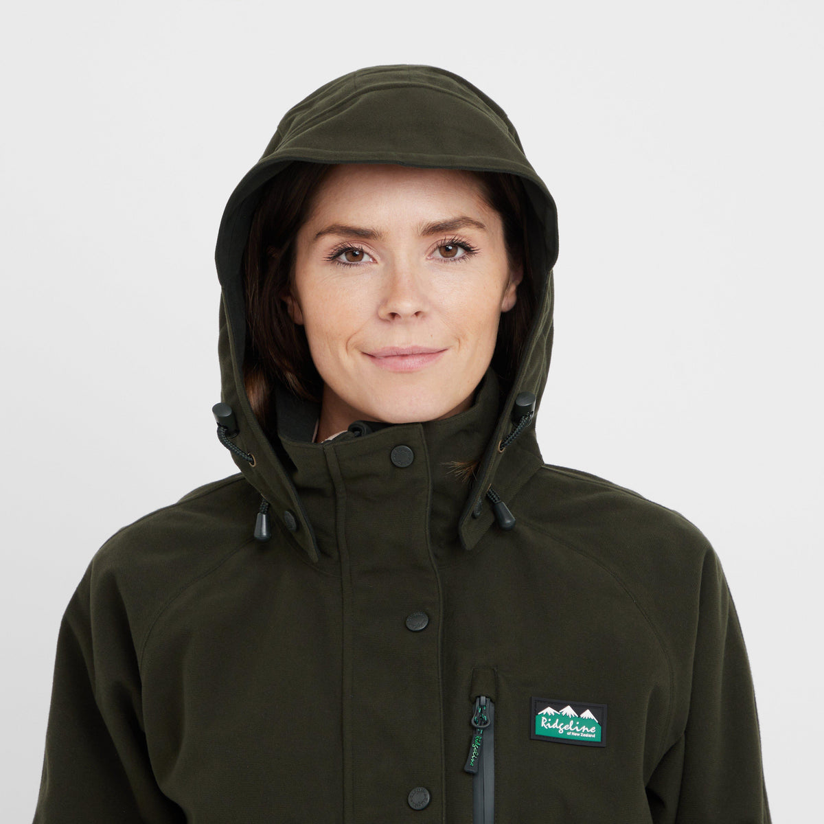 Womens Monsoon II Classic Smock Deep Forest