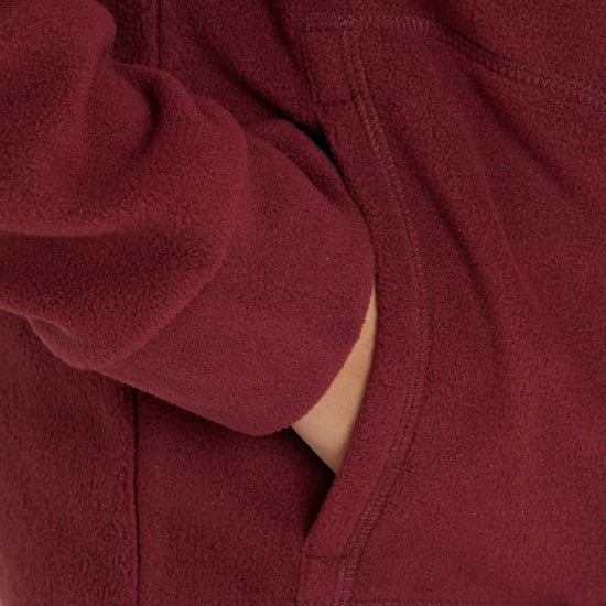 Kids Northern Pines Fleece Winter Berry