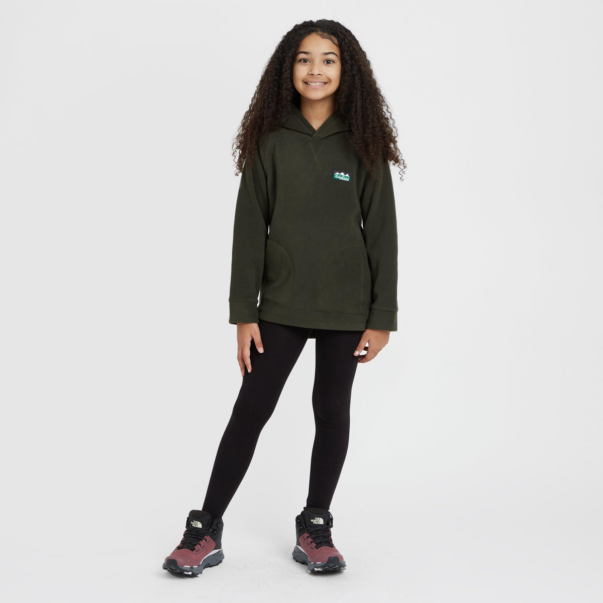 Kids Northern Pines Fleece Deep Forest