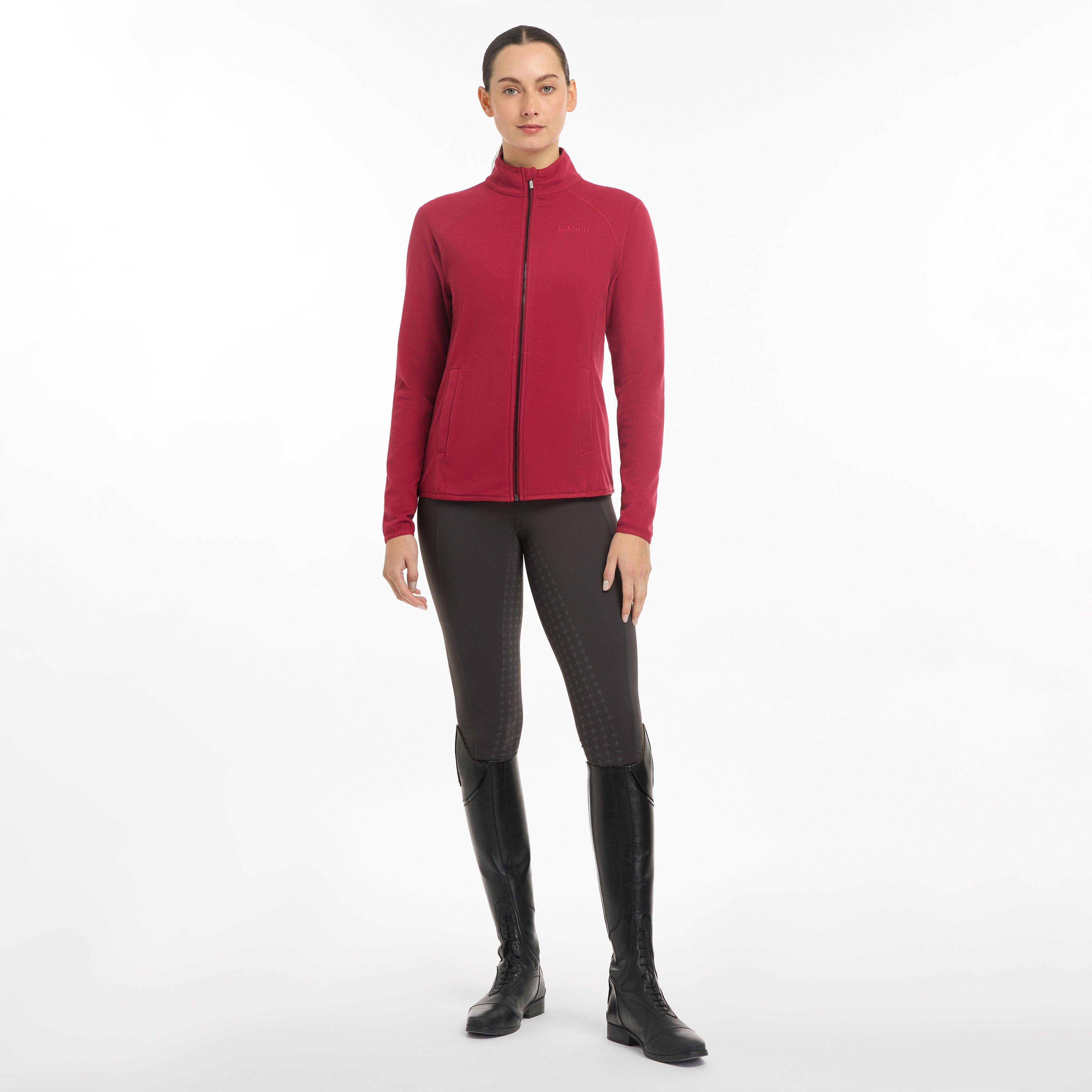 Womens Faye Fleece Zip Through Ember