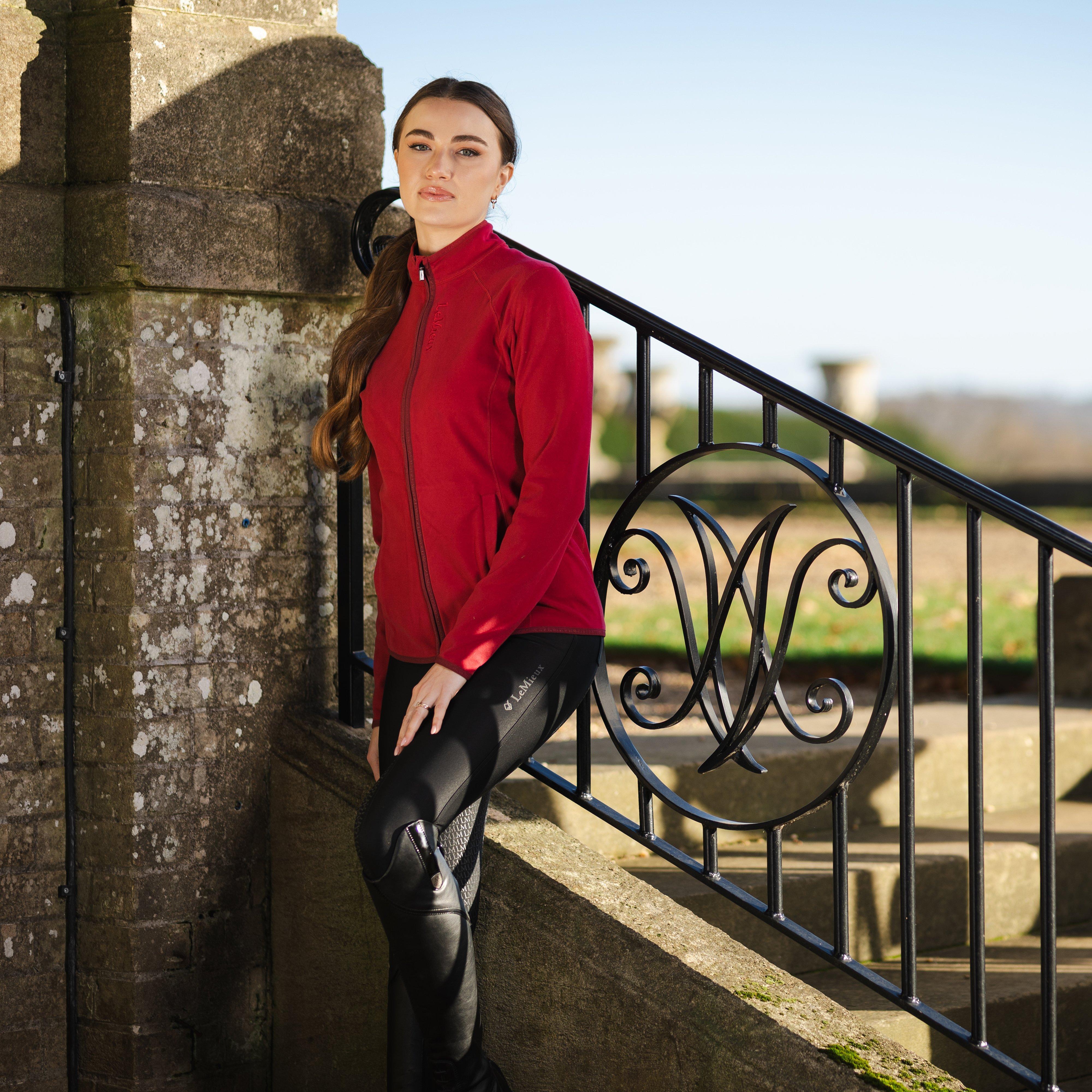 Womens Faye Fleece Zip Through Ember