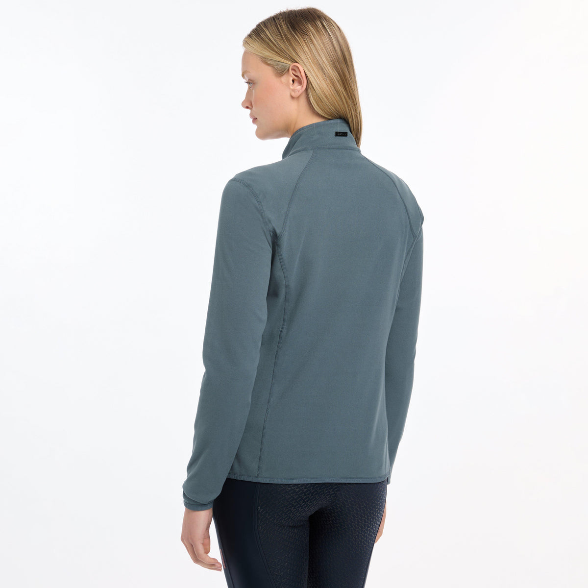 Womens Faye Fleece Zip Through Petrol