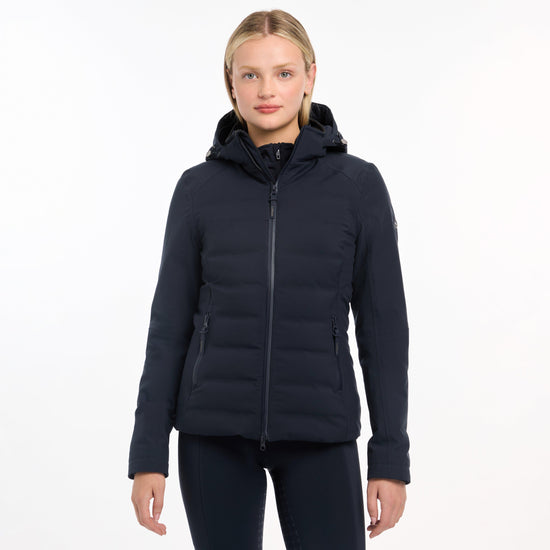 Womens Brooke Waterproof Hybrid Jacket Navy
