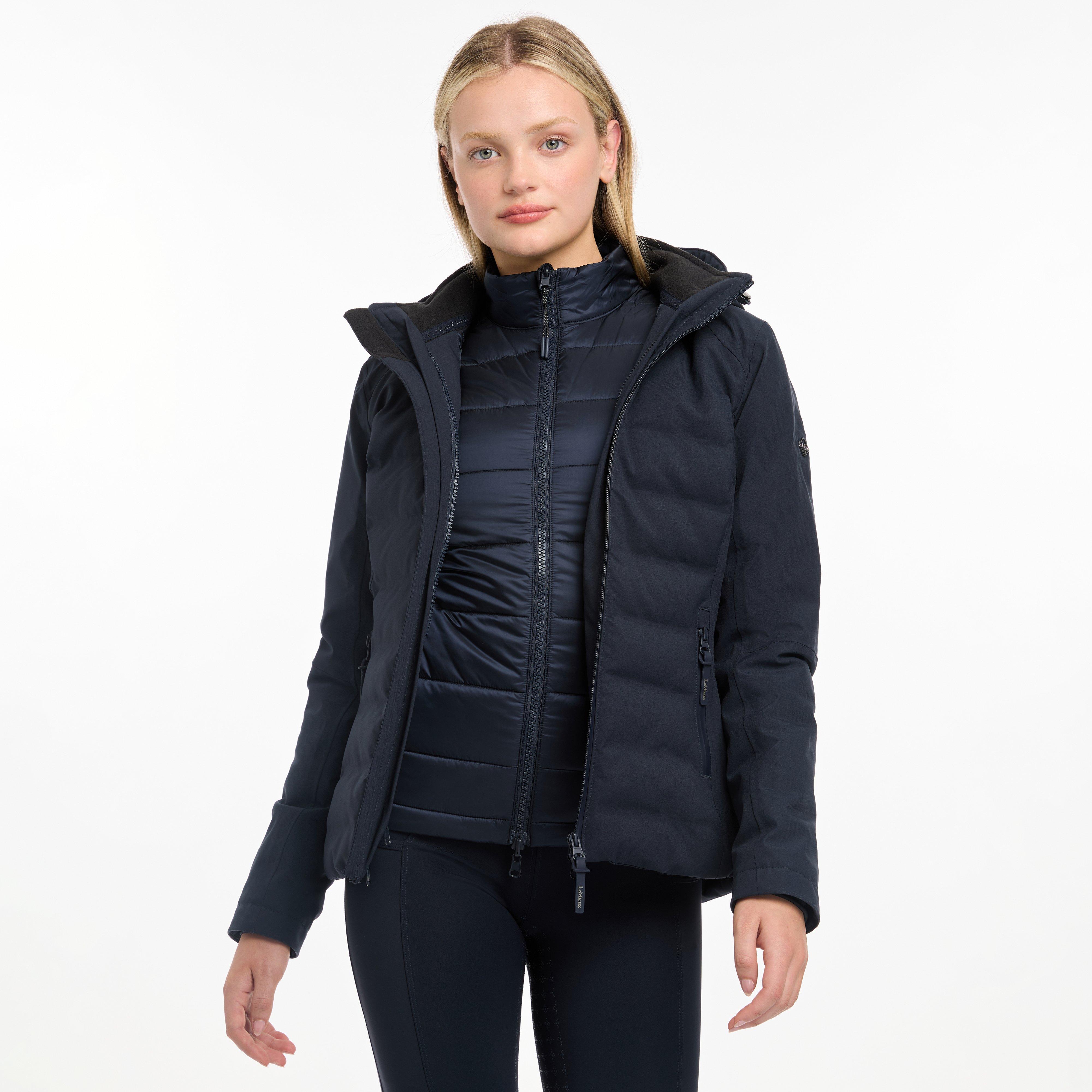 Womens Brooke Waterproof Hybrid Jacket Navy