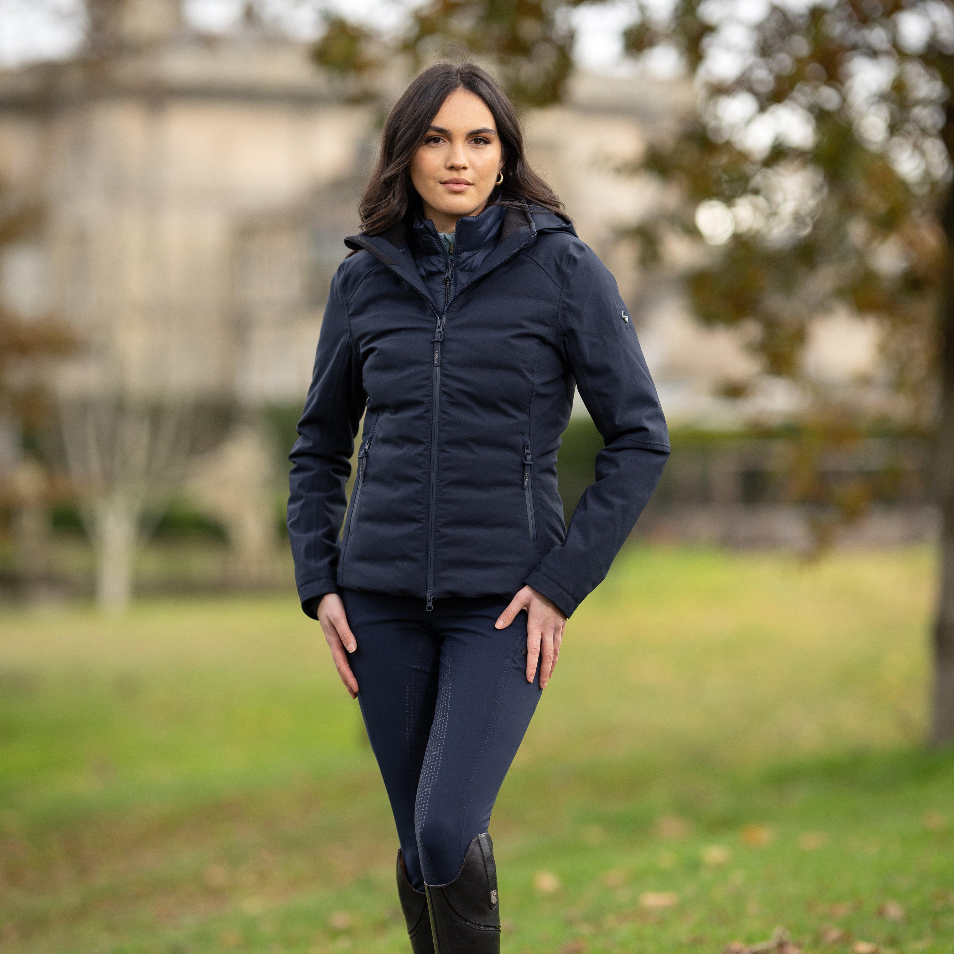 Womens Brooke Waterproof Hybrid Jacket Navy