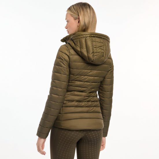 Womens Tilly Hooded Puffer Jacket Alpine