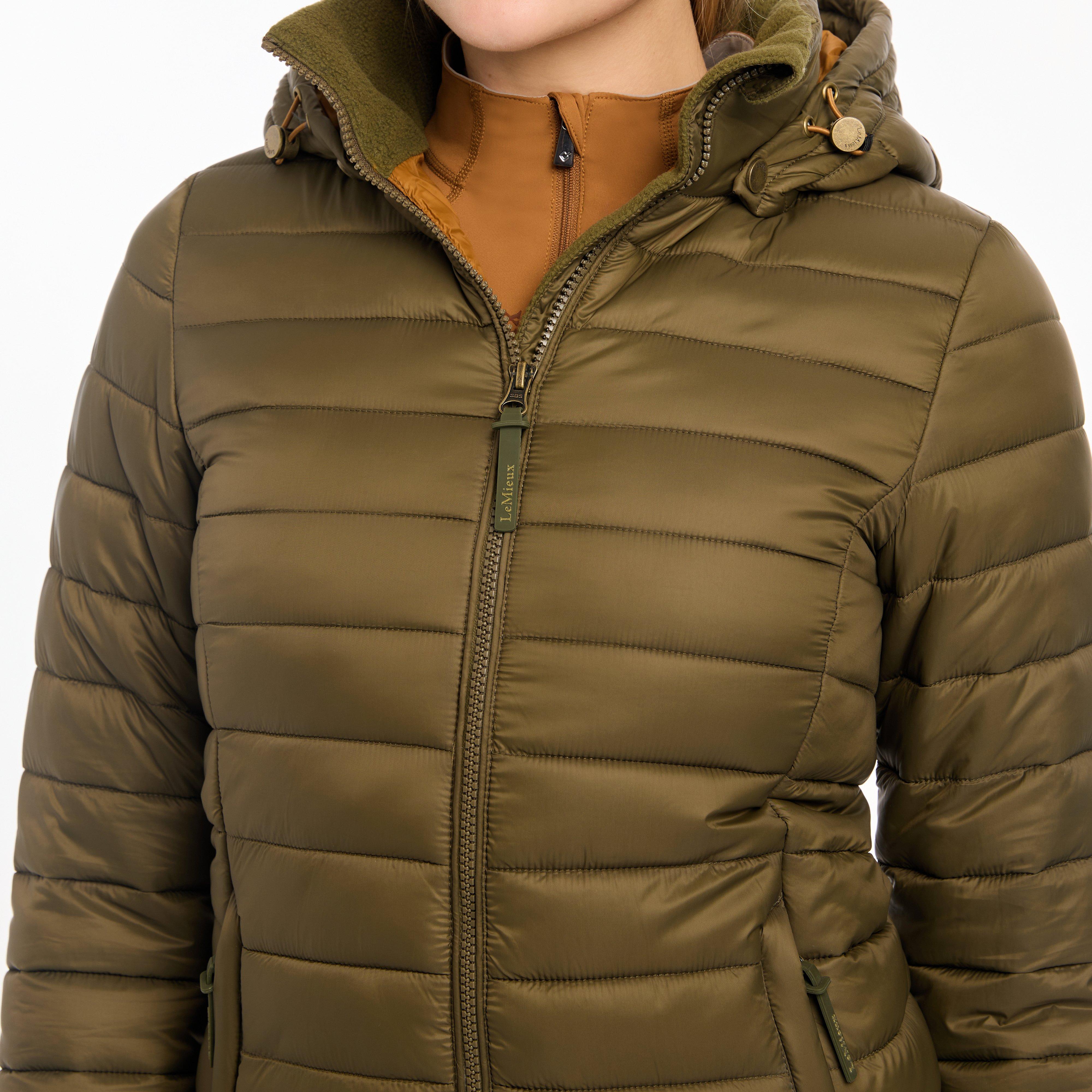 Womens Tilly Hooded Puffer Jacket Alpine