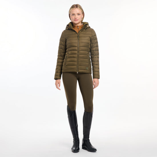 Womens Tilly Hooded Puffer Jacket Alpine