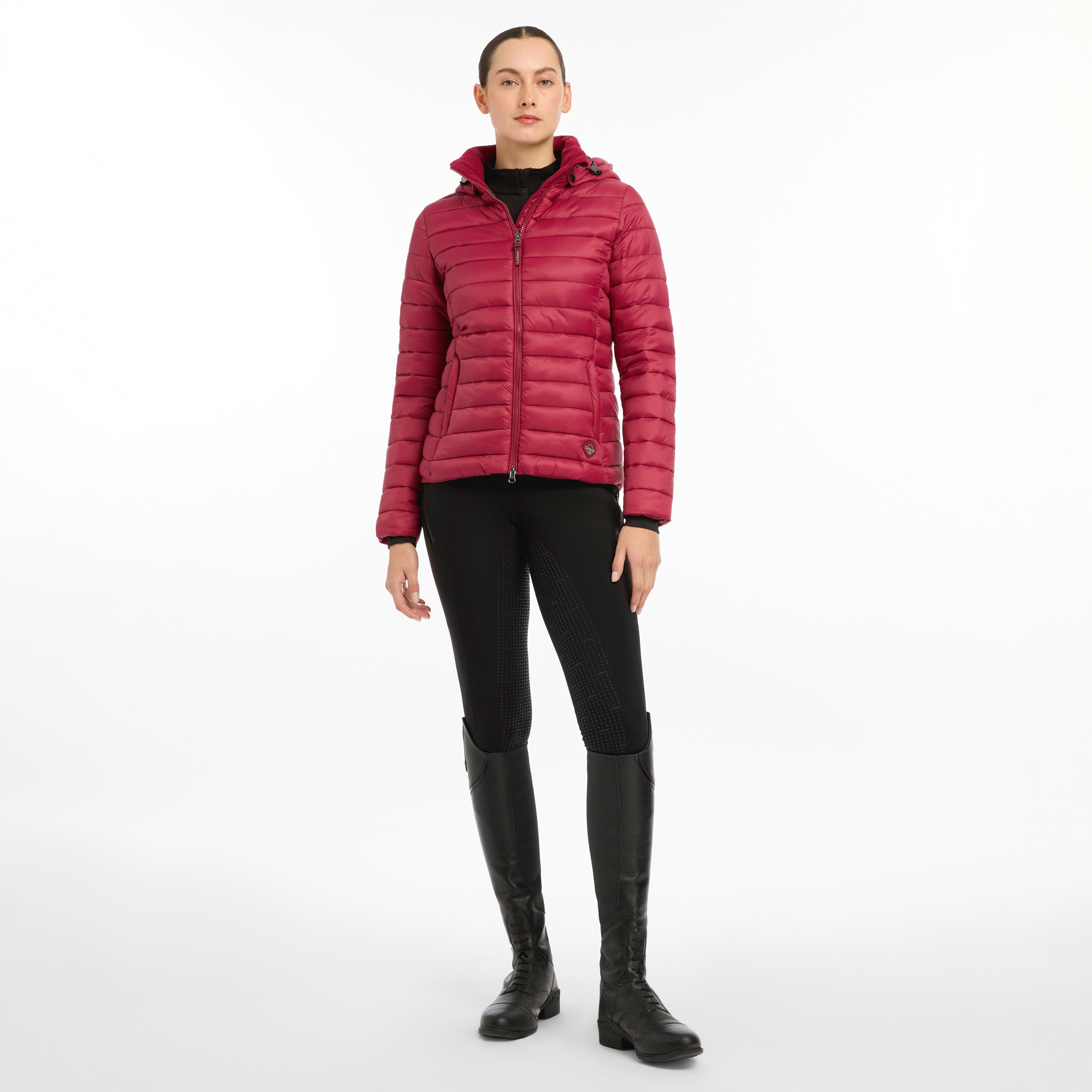 Womens Tilly Hooded Puffer Jacket Ember