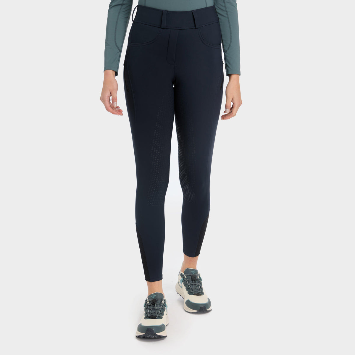 Womens Amy Brushed Breggings Navy