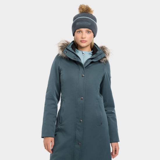 Clara Cable Beanie Petrol