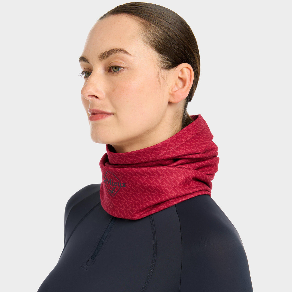Print Stretch Snood Ember