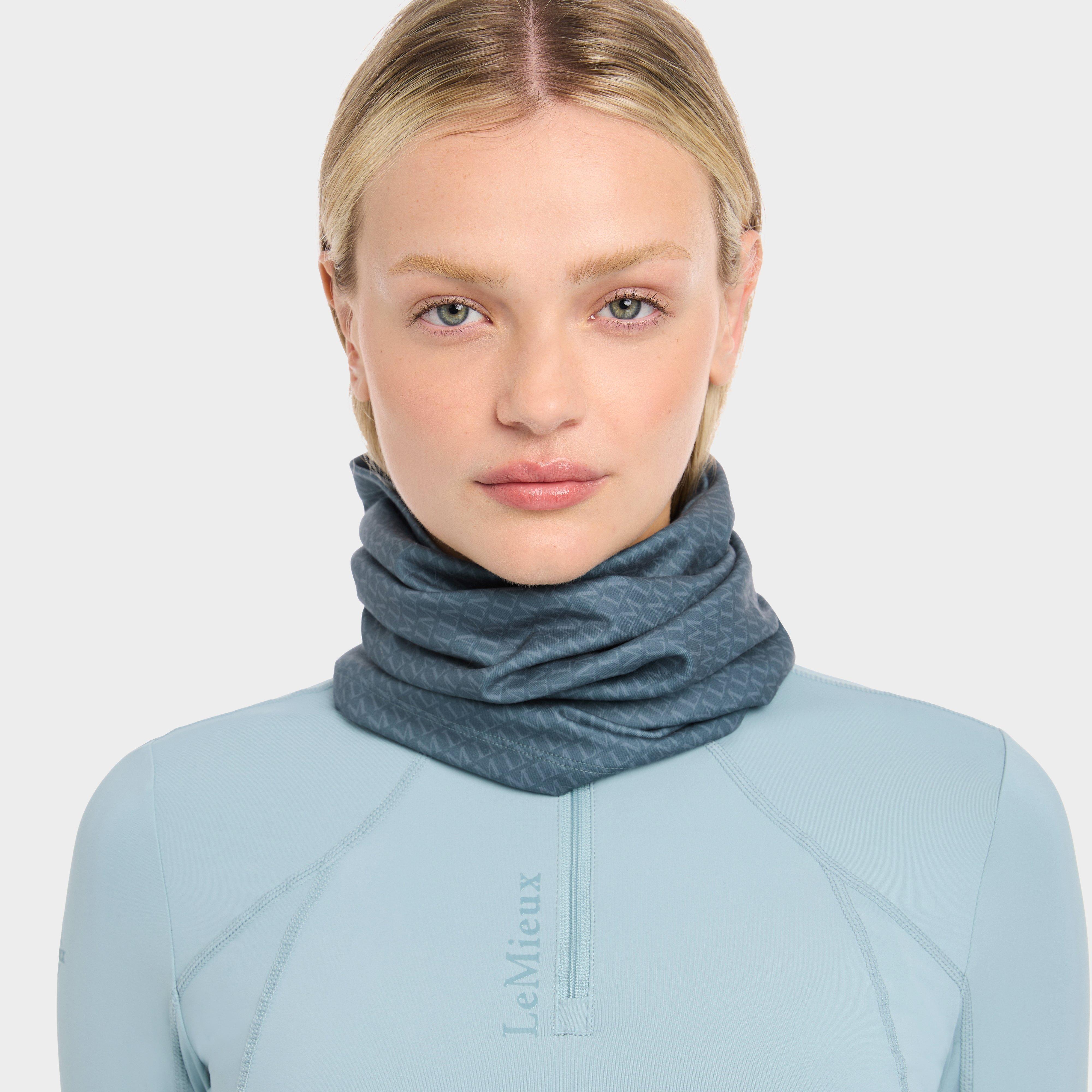 Print Stretch Snood Petrol