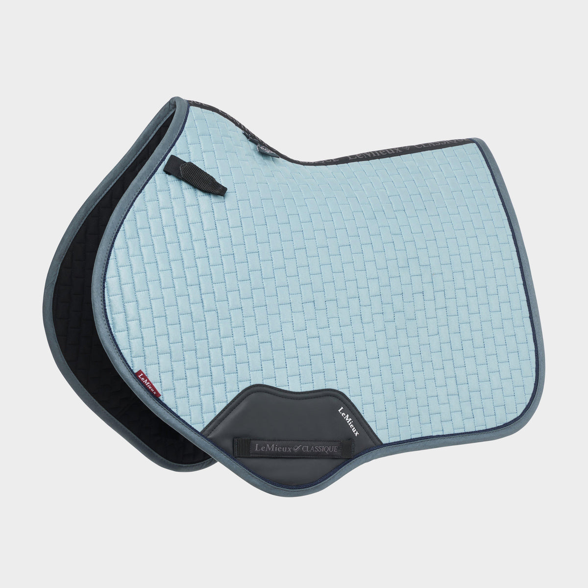 Suede Close Contact Saddle Pad Glacier