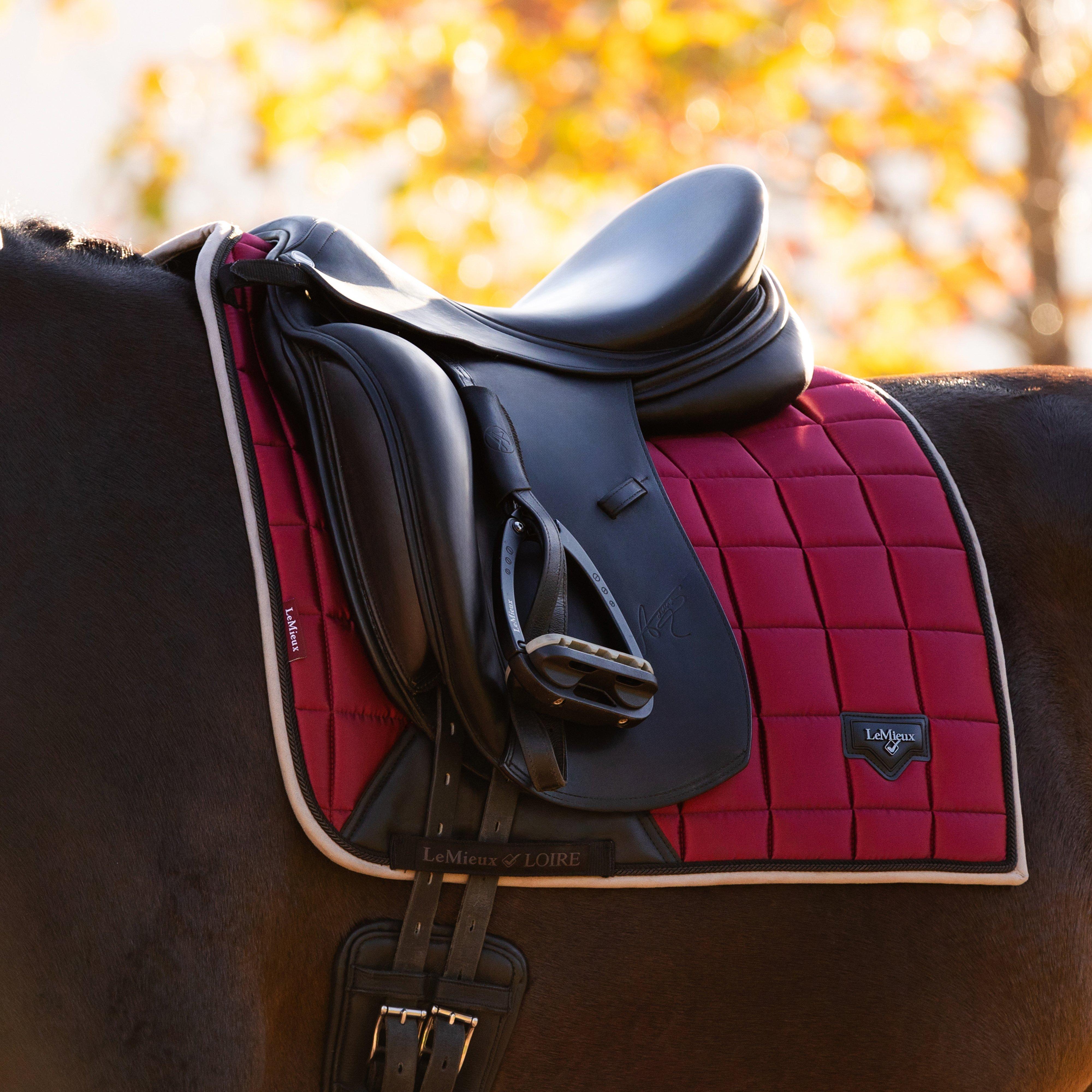 Loire Classic Dressage Square Saddle Pad Ember