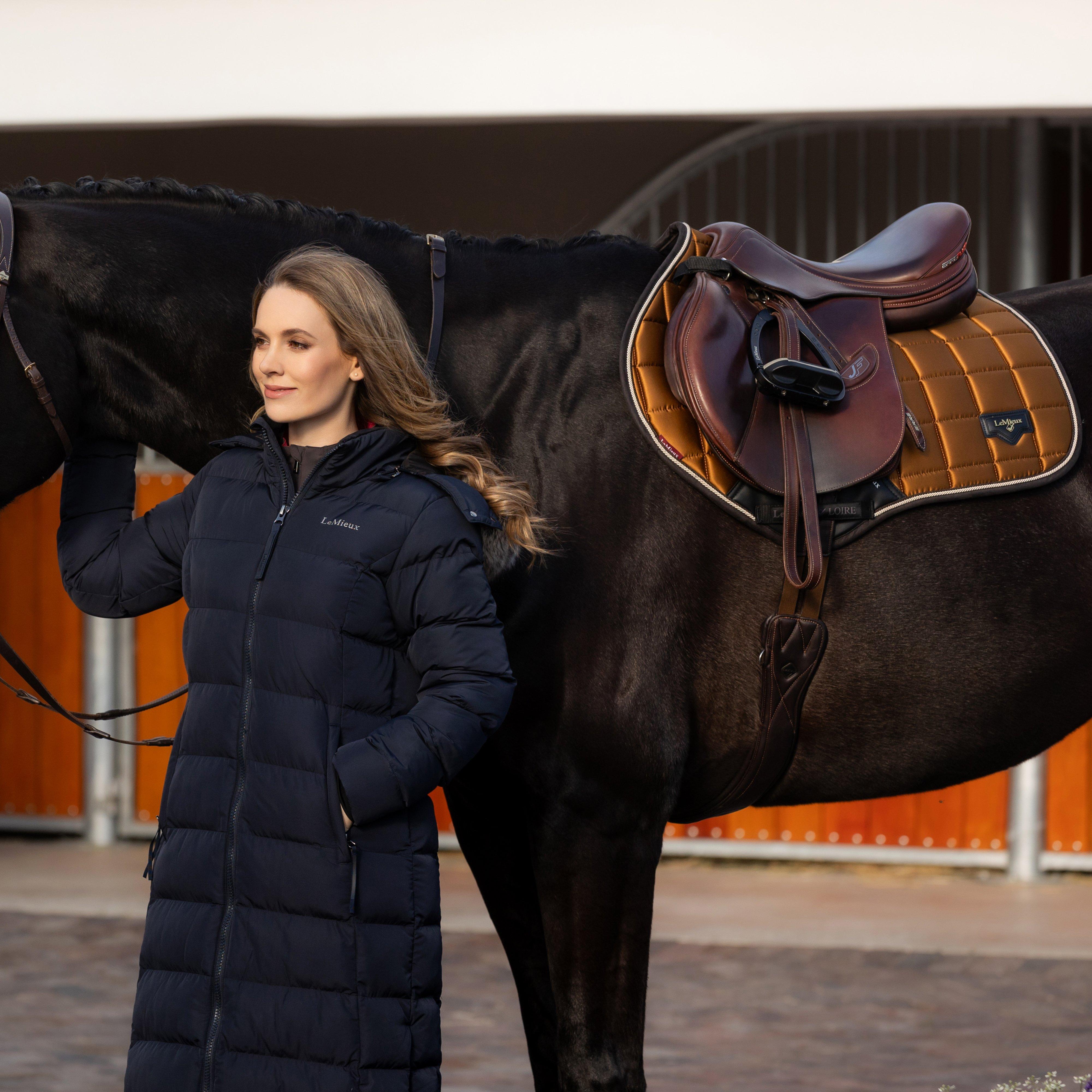 Loire Classic Close Contact Square Saddle Pad Ginger