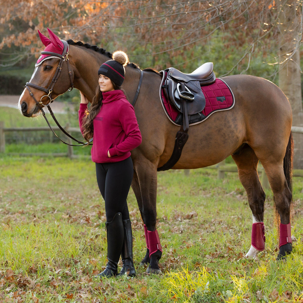 Loire Classic GP Square Saddle Pad Ember