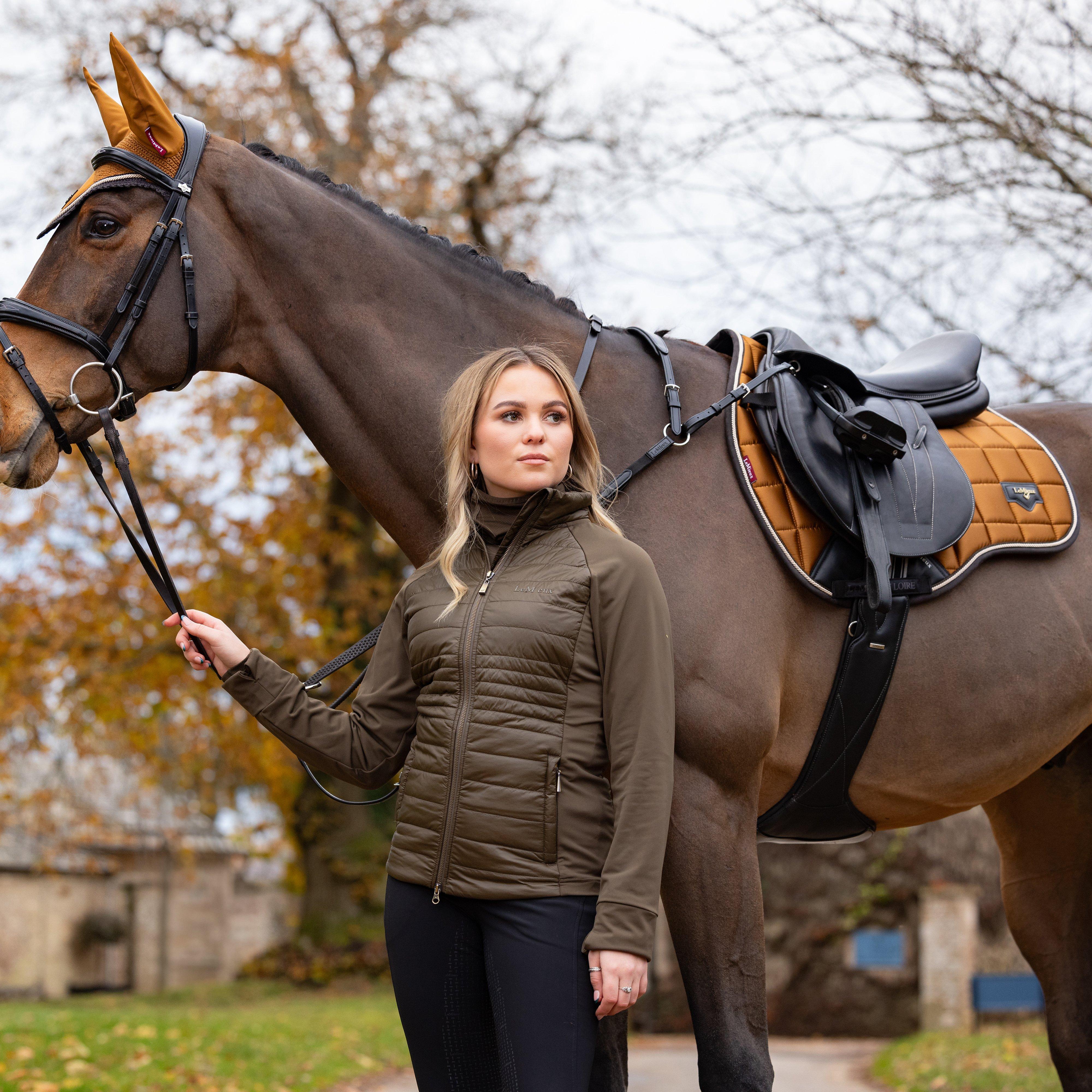 Loire Classic GP Square Saddle Pad Ginger