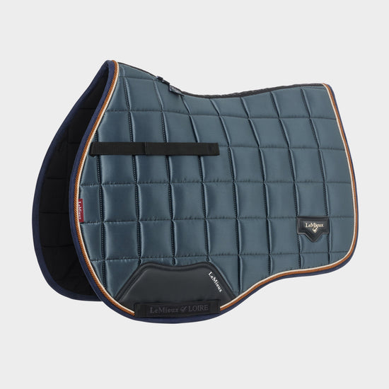 Loire Classic GP Square Saddle Pad Petrol